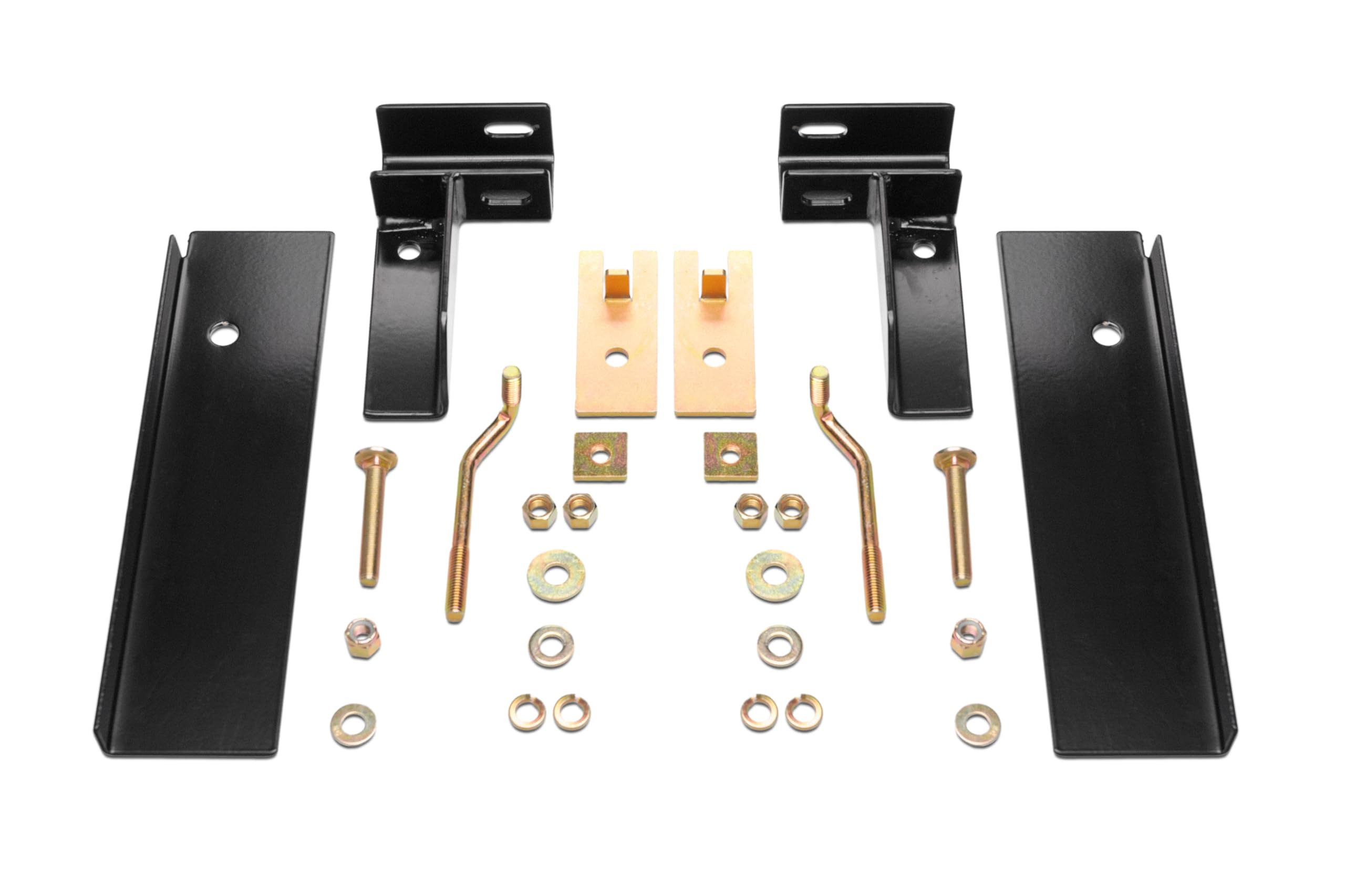Realtruck Backrack Hardware Kit For Use W/Standard Bed, Black, No Drill | 30112 | Fits 1997-2014 Ford F-150