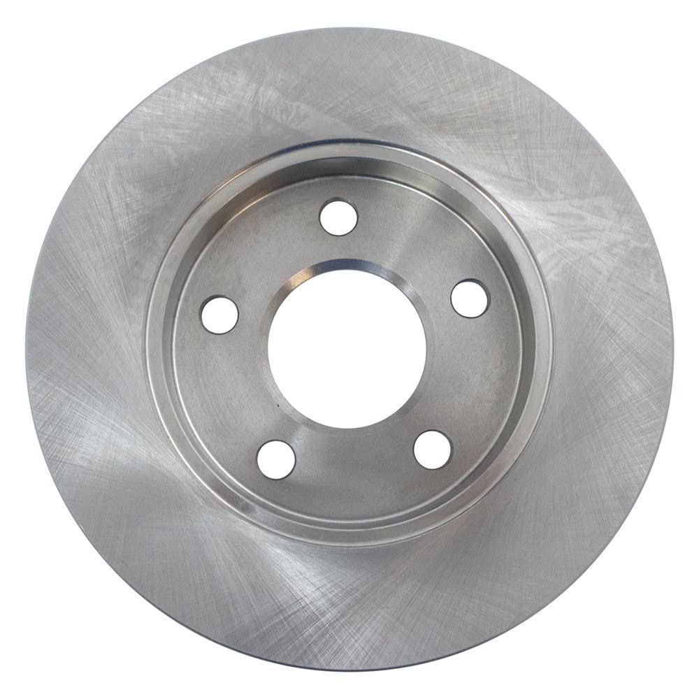 Trq Rear Brake Rotors Set Solid Compatible With 2005-2009 Buick Lacrosse 2011-2013 Chevrolet Impala 2014-2016 Impala Limited 200