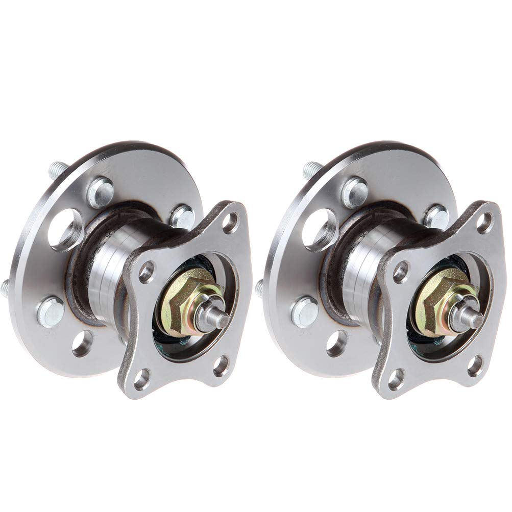 ECCPP Rear 4 Lugs Wheel Bearing and Hub Assembly For 1998-2002 For Chevrolet Prizm 1993-1997 For Geo Prizm 1993-2002 For Toyota 