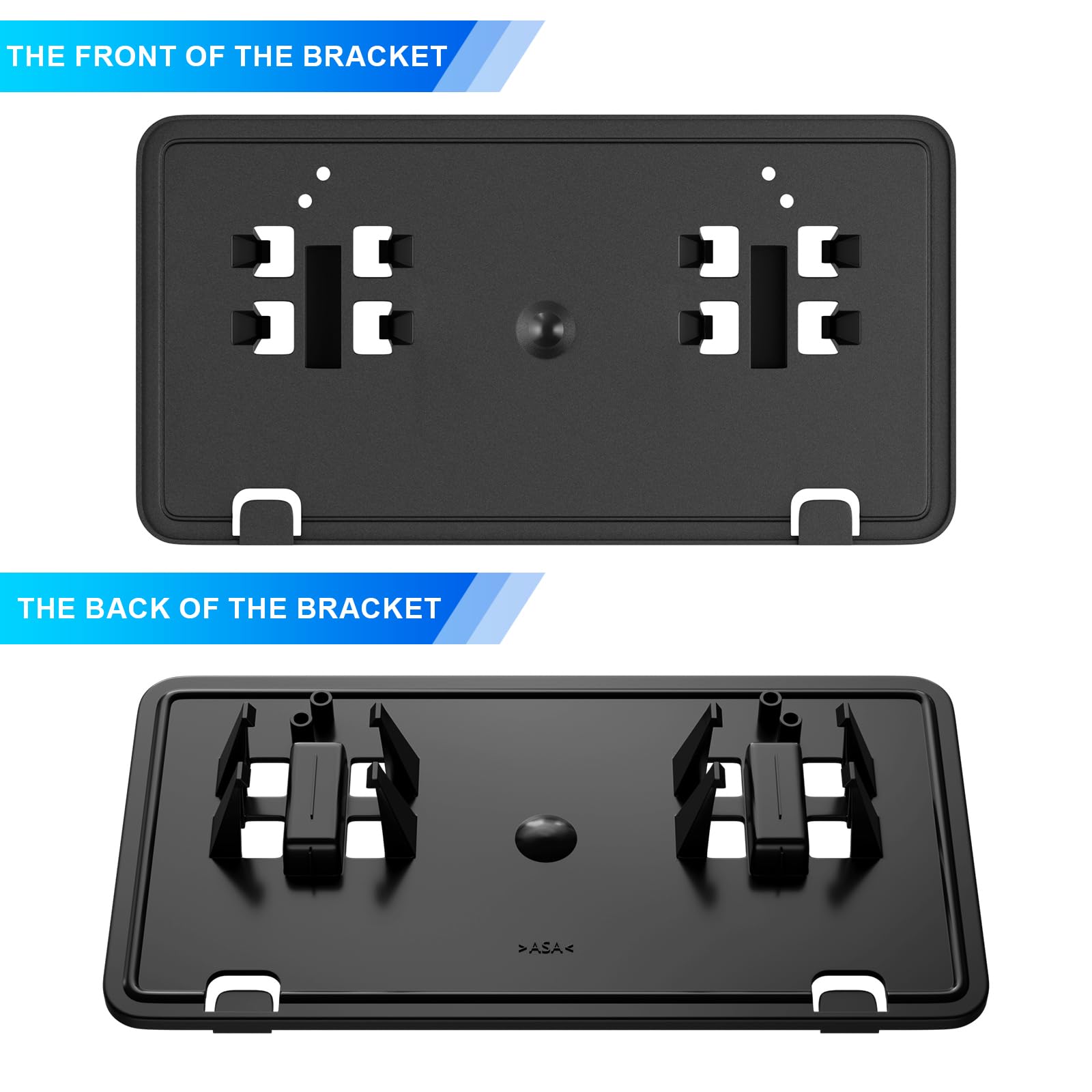 Replace For Ford 2018 2019 2020 F150 Front License Plate Bracket Frame Holder, Jl3Z17A385Ba Accessories F150 Bumper License Plat
