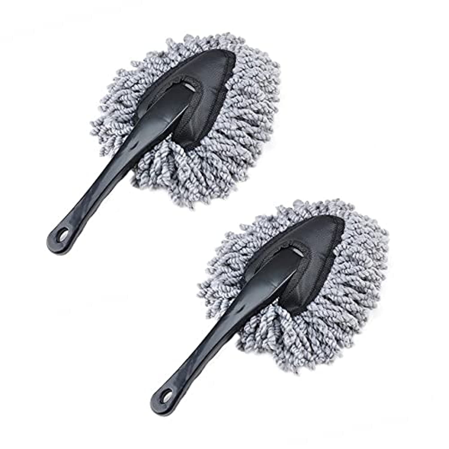 Ipely 2 Pack Super Soft Microfiber Car Dash Duster Brush For Car Cleaning Home Kitchen Computer Cleaning Brush Dusting Tool