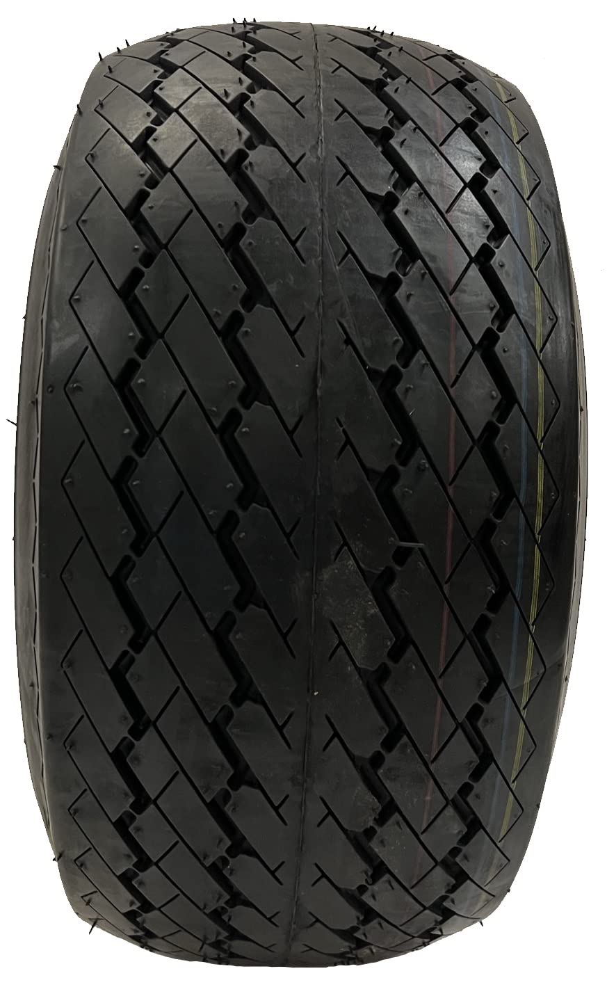 4-Pack 8'' 18X8.50-8 18/8.5-8 White Golf Cart Wheels Tires Fit Club Car, Cushman, Ez-Go, Yamaha - 2 Year Warranty