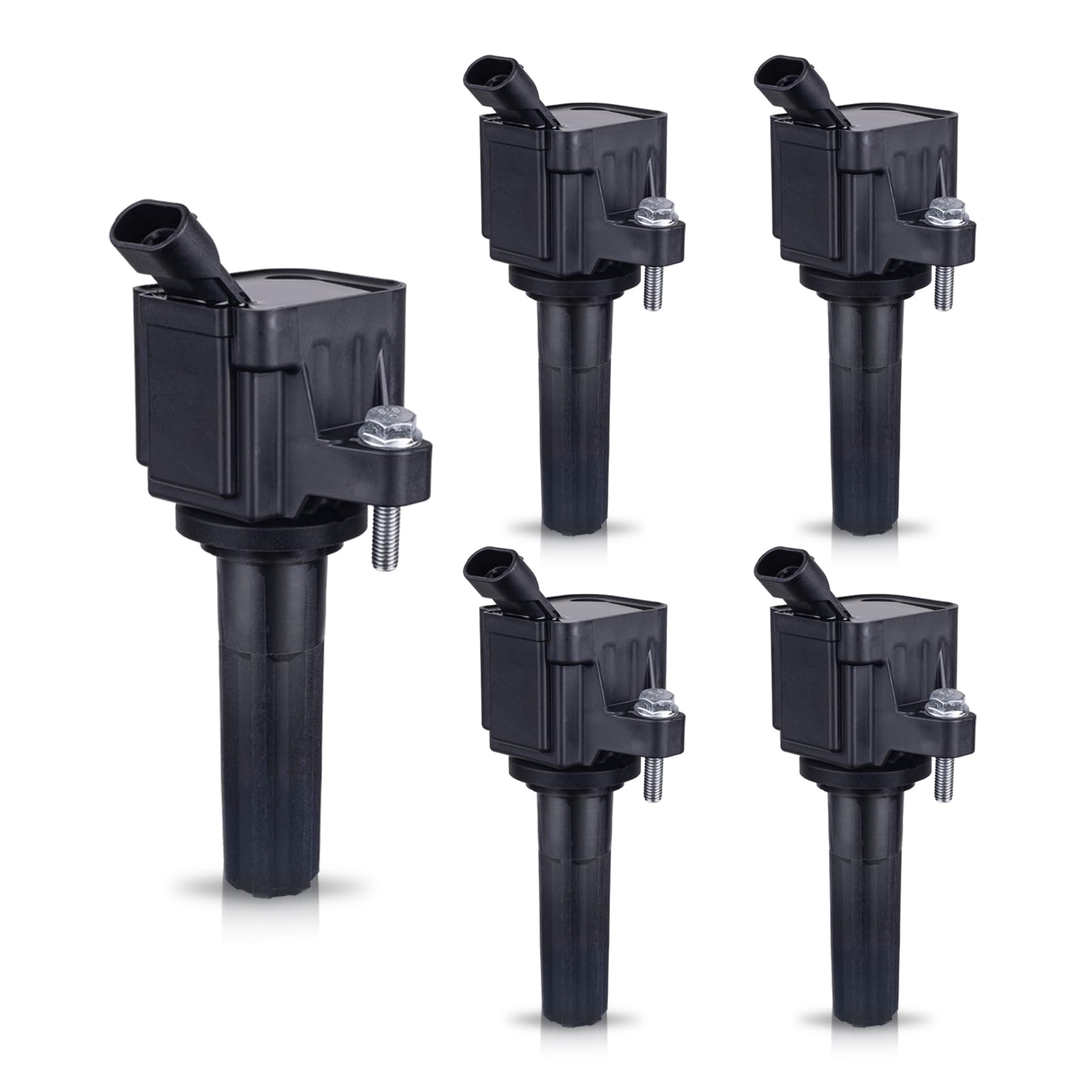 ENA Set of 5 Ignition Coil Pack Compatible with Chevy GMC Hummer 2007 2008 2009 2010 2011 2012 Colorado, 2007-2012 Canyon, 2007-