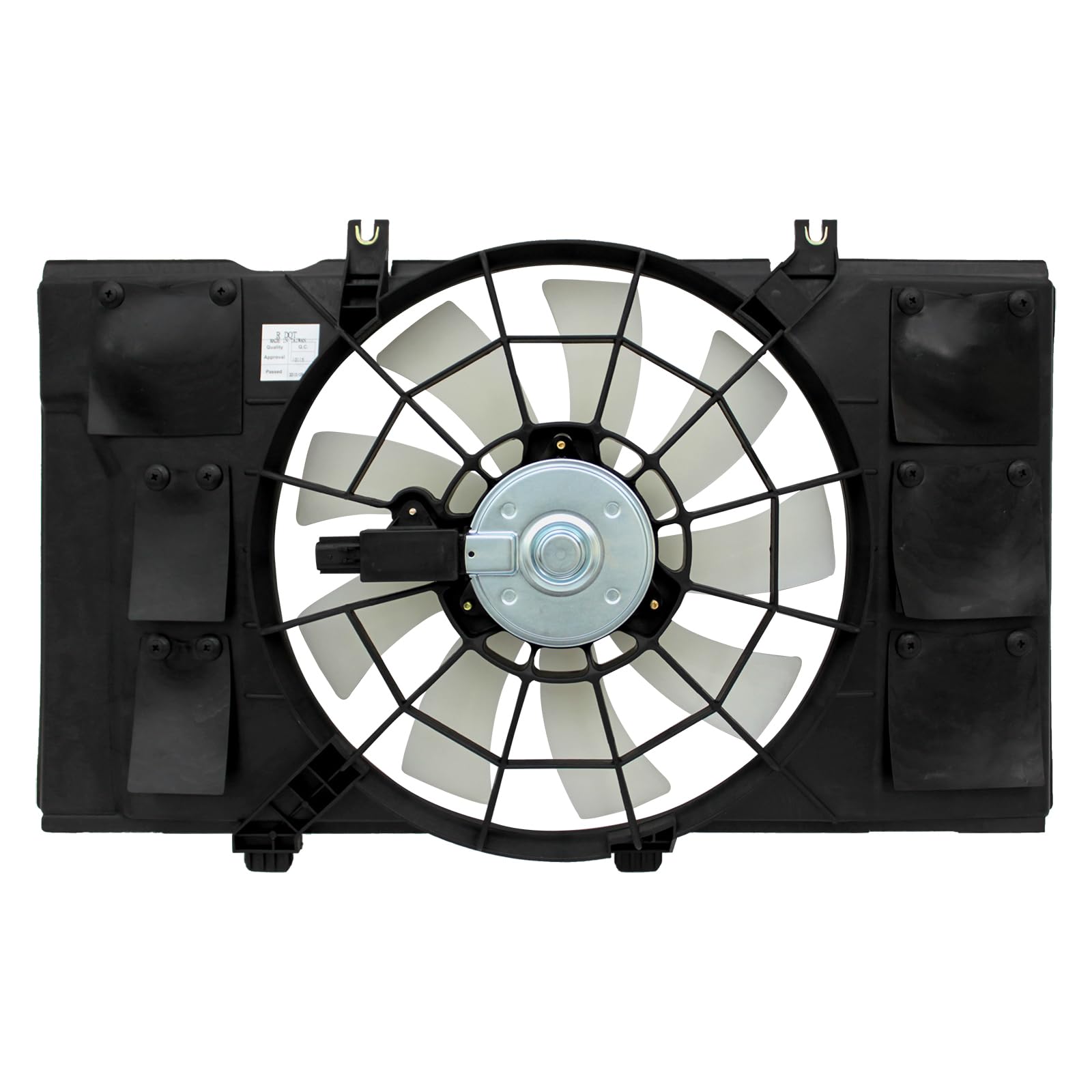 TYG Upgraded Cooling Fan Assembly for 2000 Dodge Neon & 2001 at (3 Speed)/Manual Transmission | Racing-Level OE Replacement Engi