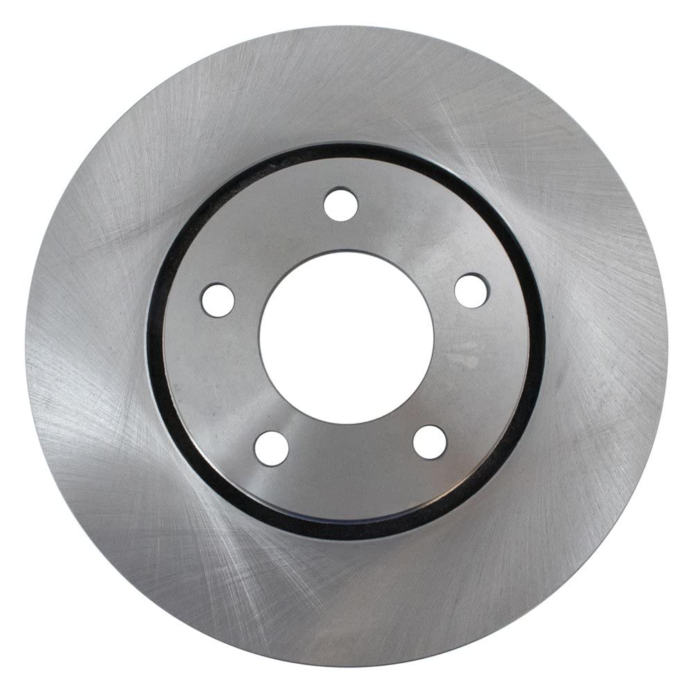 Trq Front Brake Rotors Set Driver & Passenger Side Compatible With 2001-2007 Chrysler Town & Country 2001-2003 Voyager Dodge Car