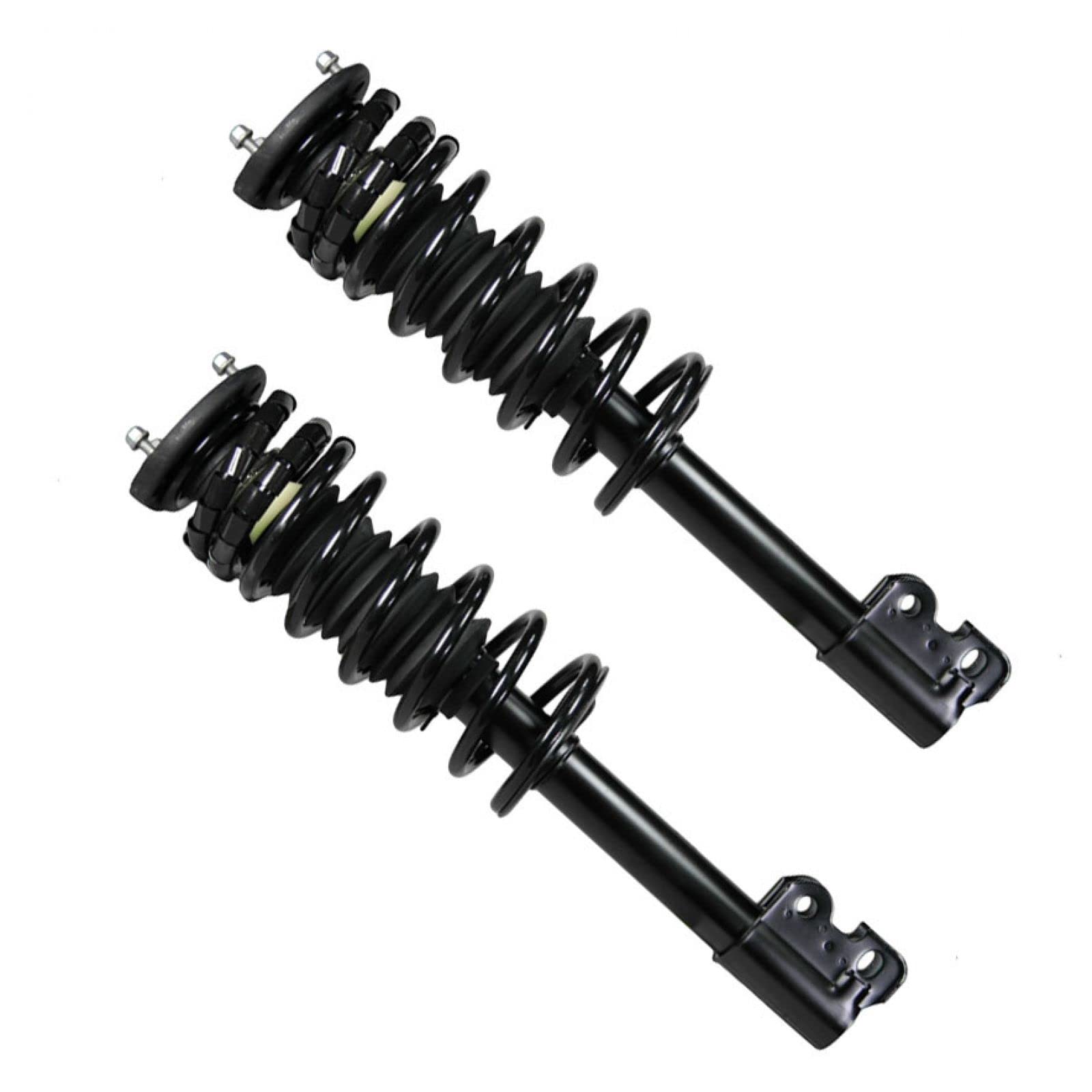 Trq Rear Strut & Coil Spring Assembly Set Driver & Passenger Sides Compatible With 91-92 Saturn Sc 93-02 Sc1 Sc2 91-02 Sl Sl1 Sl