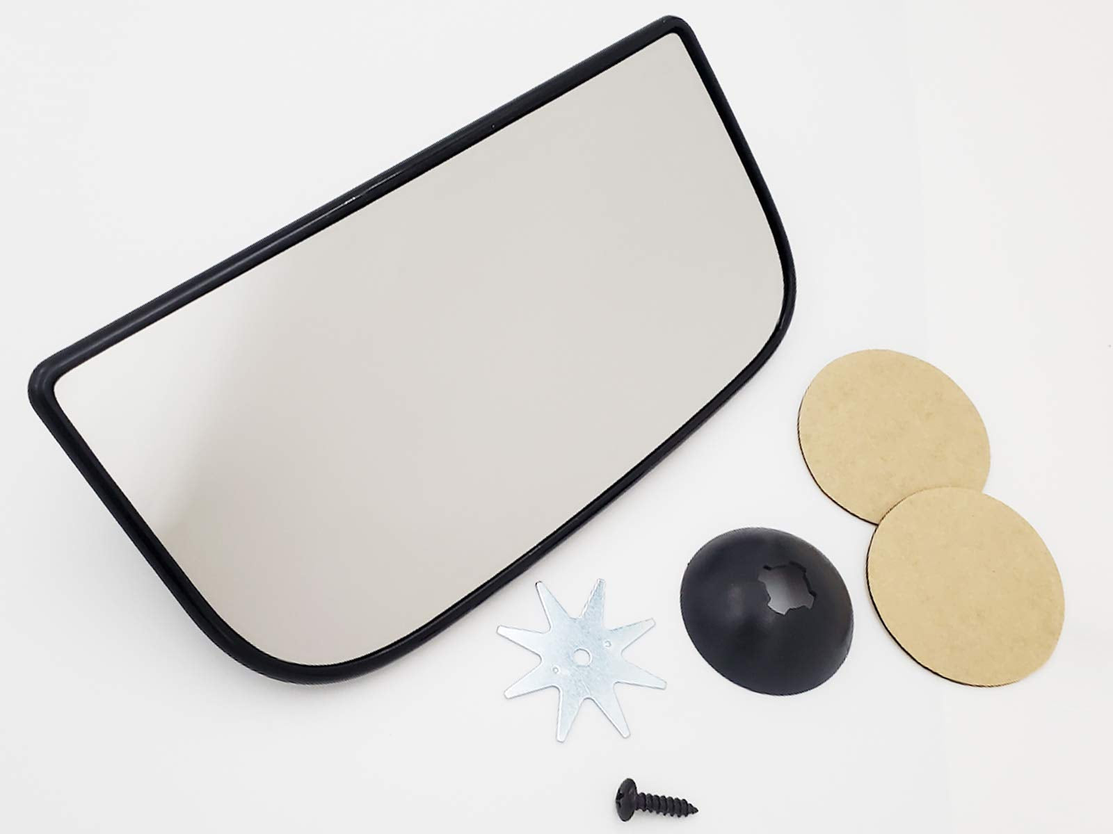 Apa Replacement Lower Wide Angle Tow Mirror Glass With Backing Plate For 2007-2019 Tahoe Yukon Silverado Sierra Suburban Pickup Truck Van Suv Passenger Right Side 15933020 Gm1325142