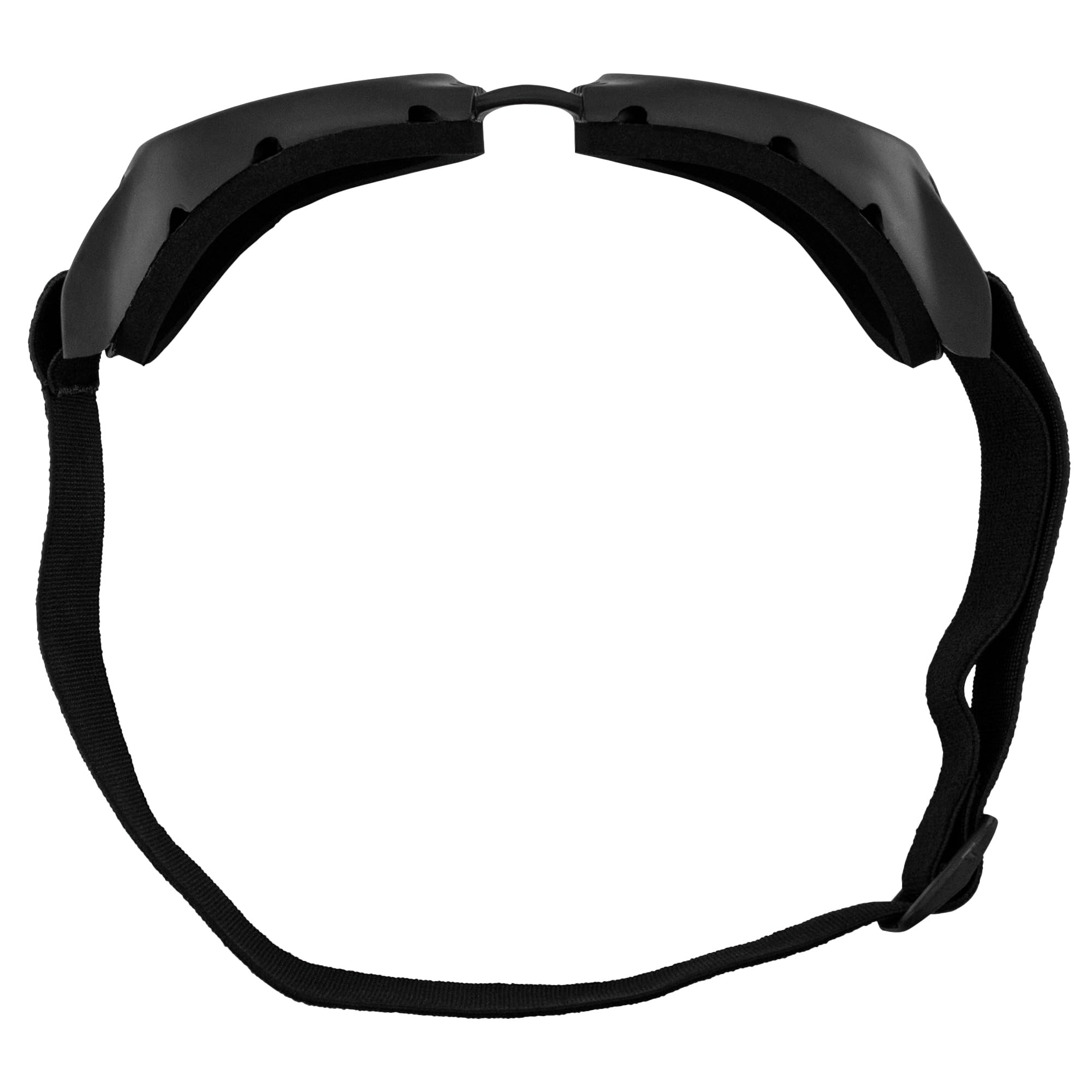 Global Vision Paragon Motorcycle Goggles For Men & Women (Black Frame/Super Dark Lens)