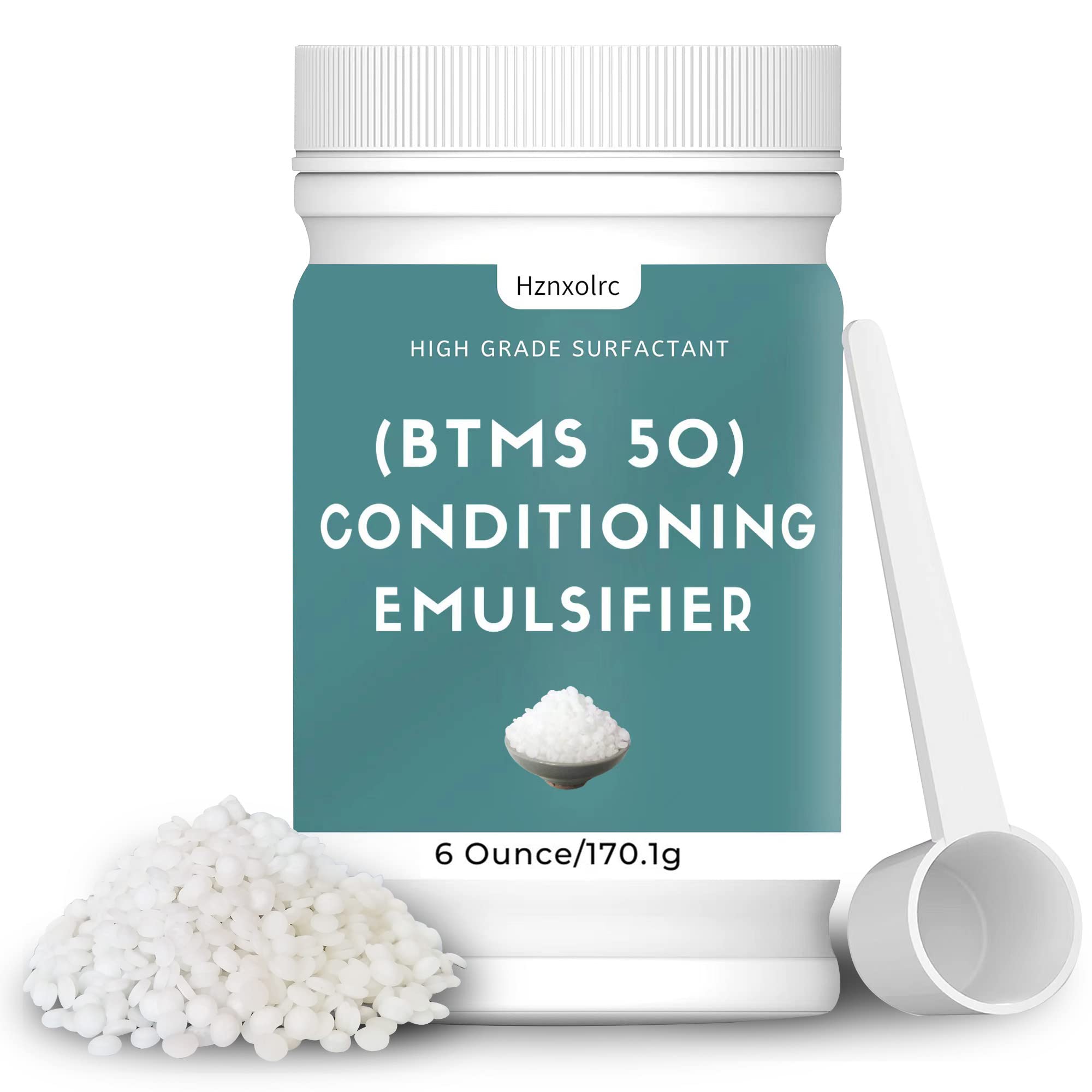 6 oz BTMS 50 Conditioning Emulsifier for Making Leave-in Conditioner  Premium BTMS 50 Conditioning Emulsifier Granules-New