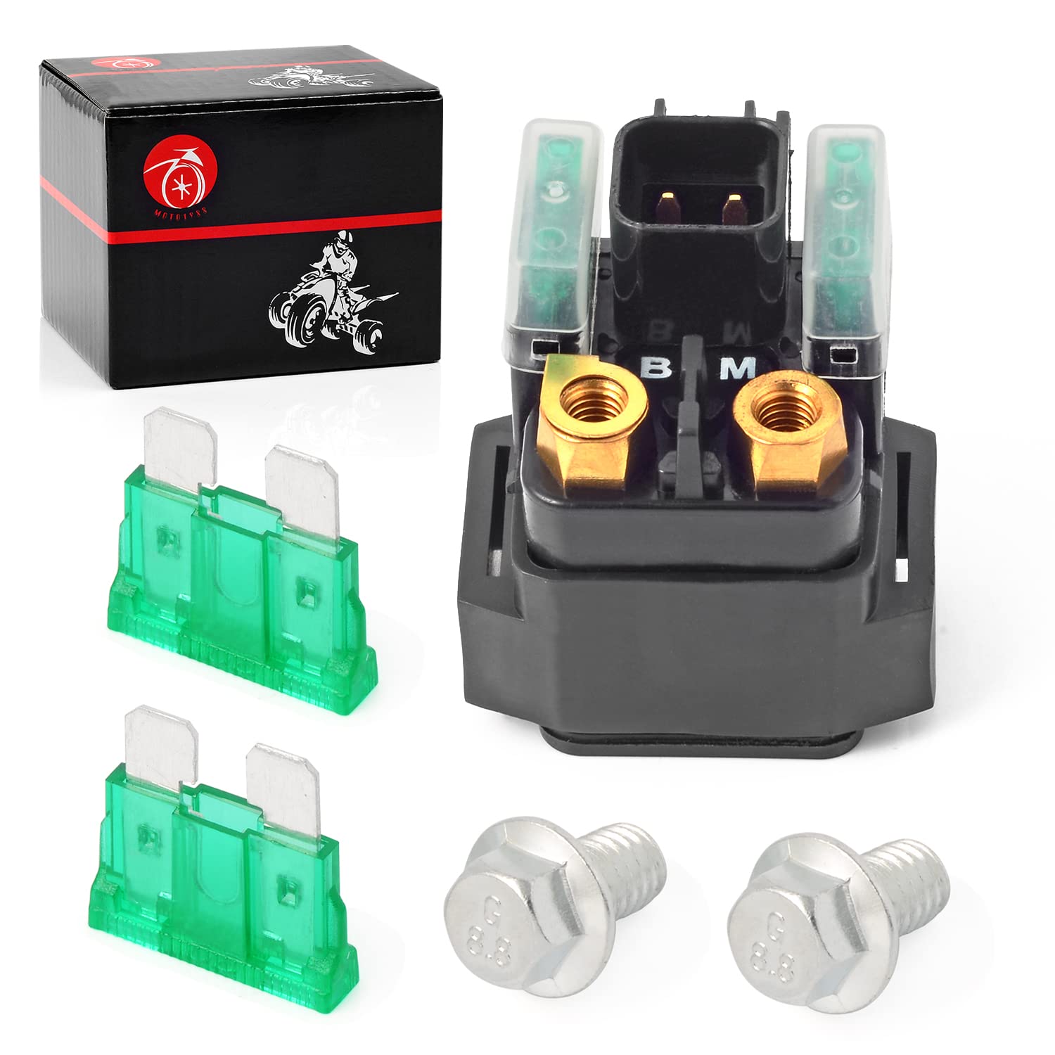 Moto1988 Solenoid Starter Relay For Yamaha Raptor 700 700R Yfm700 2006-2022 Rhino 450 Yxr450 2007-2008 Rhino 660 Yxr660 2007