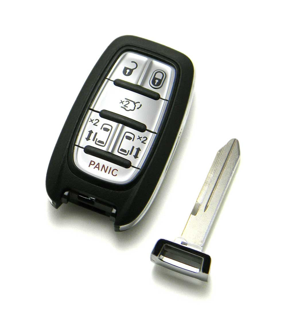 Oem 6-Button Smart Proximity Key Fob Compatible With Chrysler (Fcc Id: M3N-97395900 / P/N: 68241532)