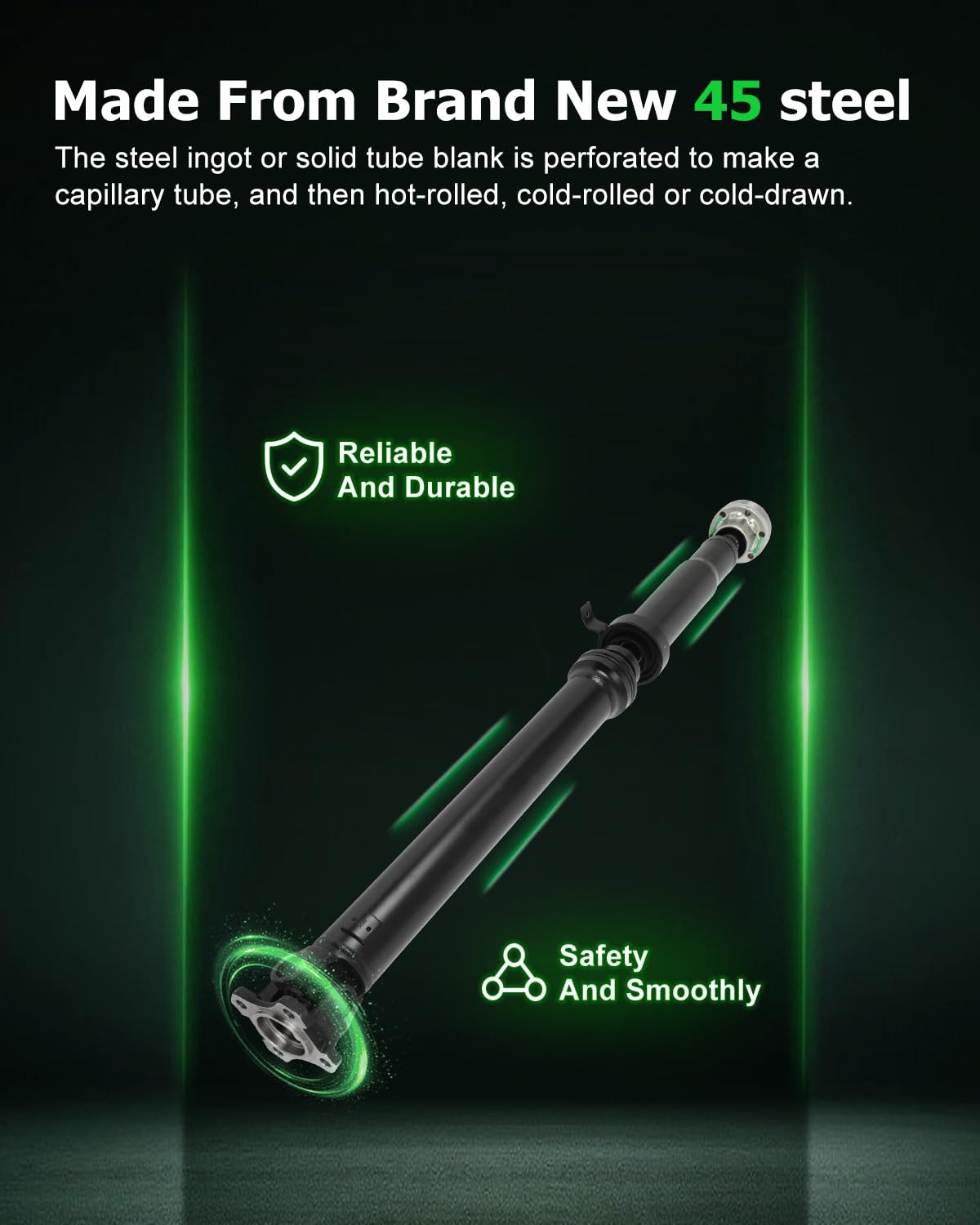 Scitoo?46.125''?Steel Rear Driveshaft Assembly Drive Shaft Prop Shaft For Land Rover Range Rover Sport 2006-2013,Oe# Lr037028 Tv