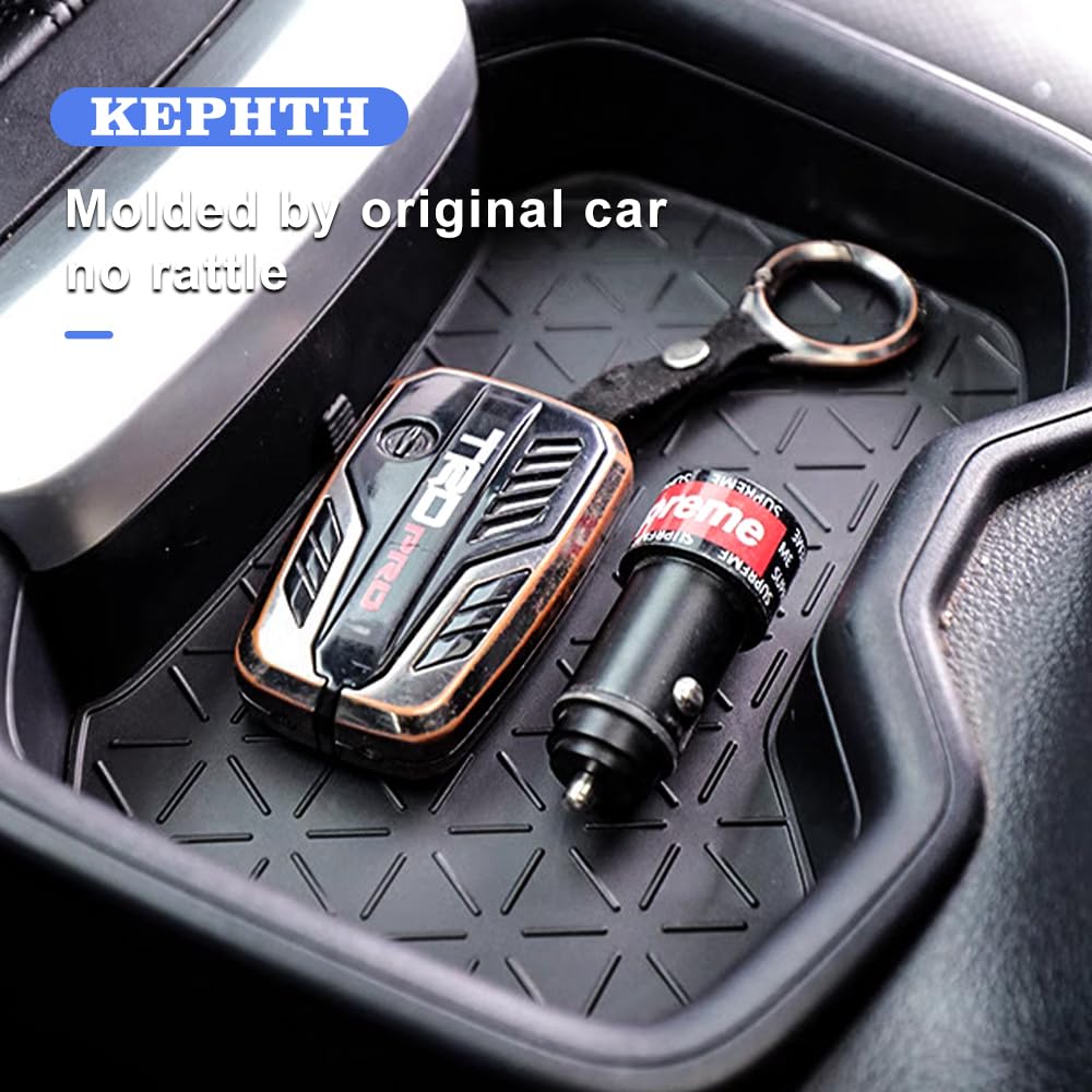 KEPHTH Cup Holder Insert Tray for Toyota RAV4/RAV-4 Accessories 2025 2024 2023 2022-2019 and 2021-2023 RAV4 Prime Center Console