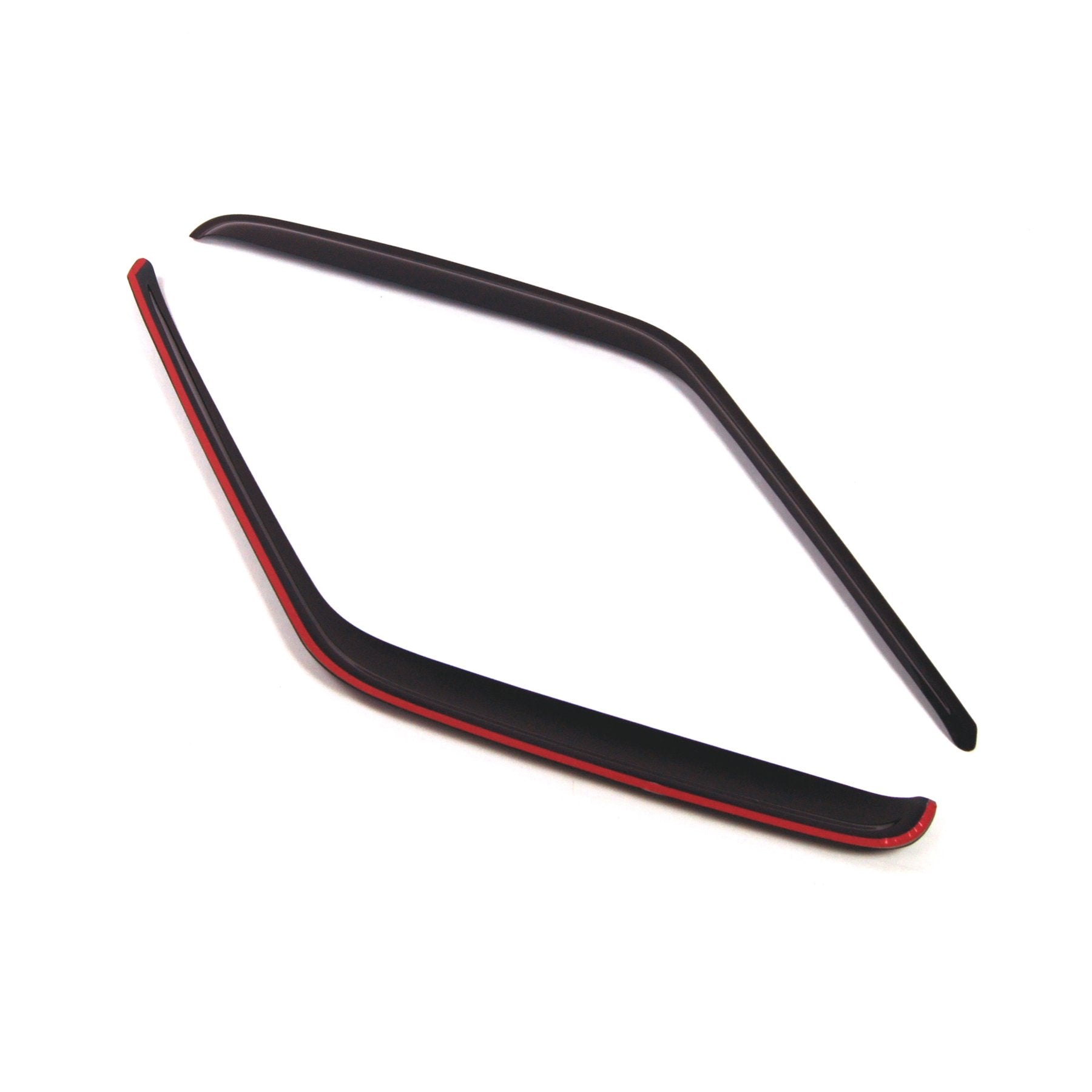 Tuningpros Outside Mount Window Vent Visors Rain Guards Compatible With Ford F-250 1980-1996 | Side Window Wind Deflectors Rain