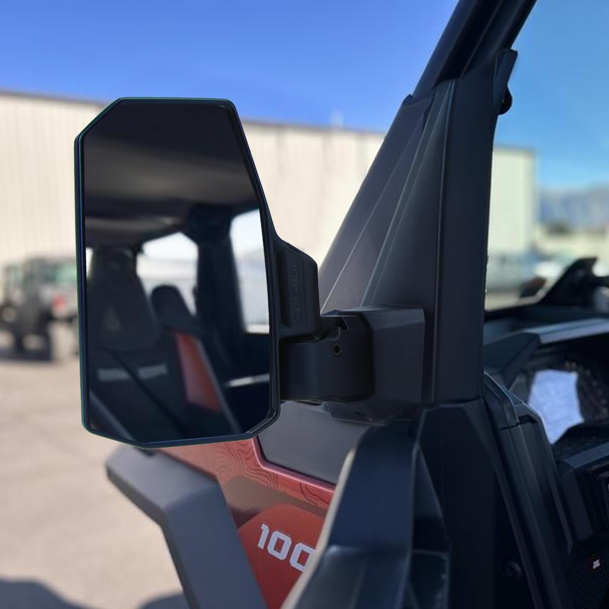 SHEJISI ADV Xpedition Side Mirrors (2pcs),Its Spring-Back Feature Enables Easy Post-Folding Reset for Improved Driving Experienc