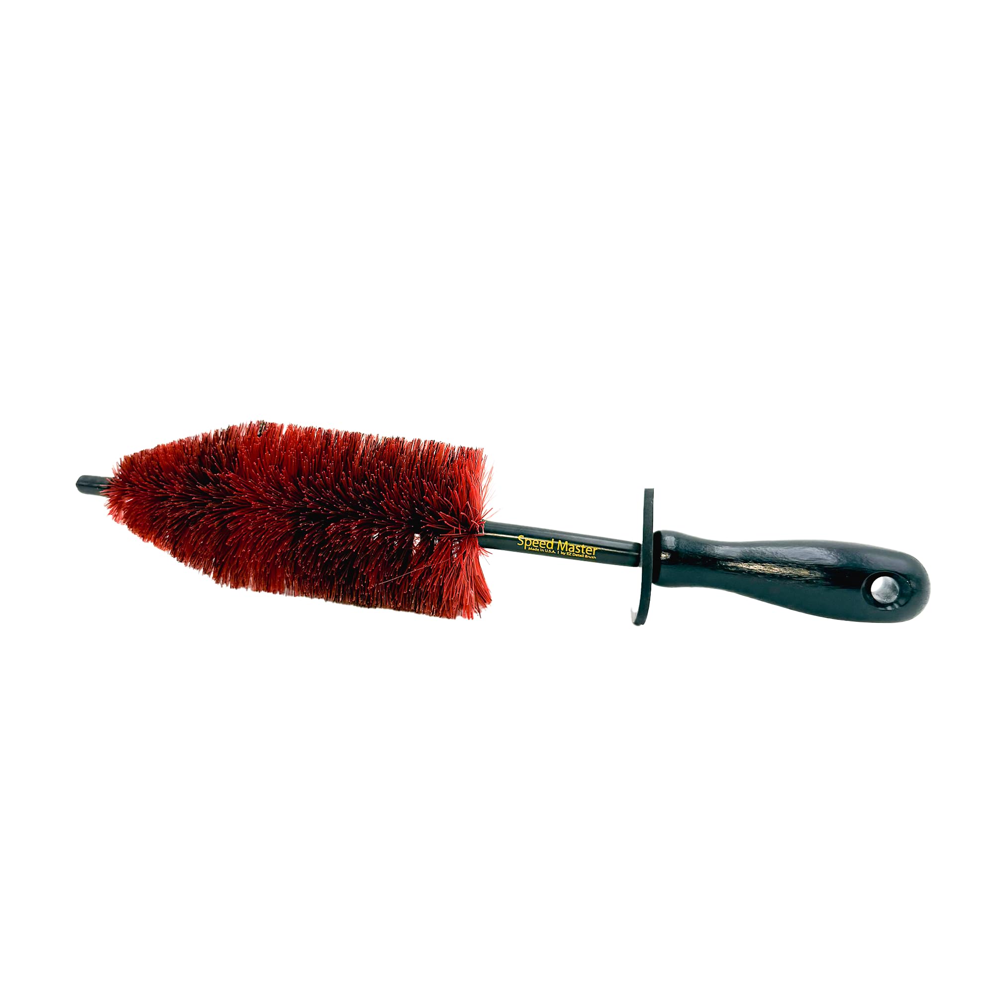 Speed Master Wheel Brush (Speed Master Mini) | Easy Cleaning for Narrow Wheel Spokes, Grills, and Engine Bays | Memory Foam Bris