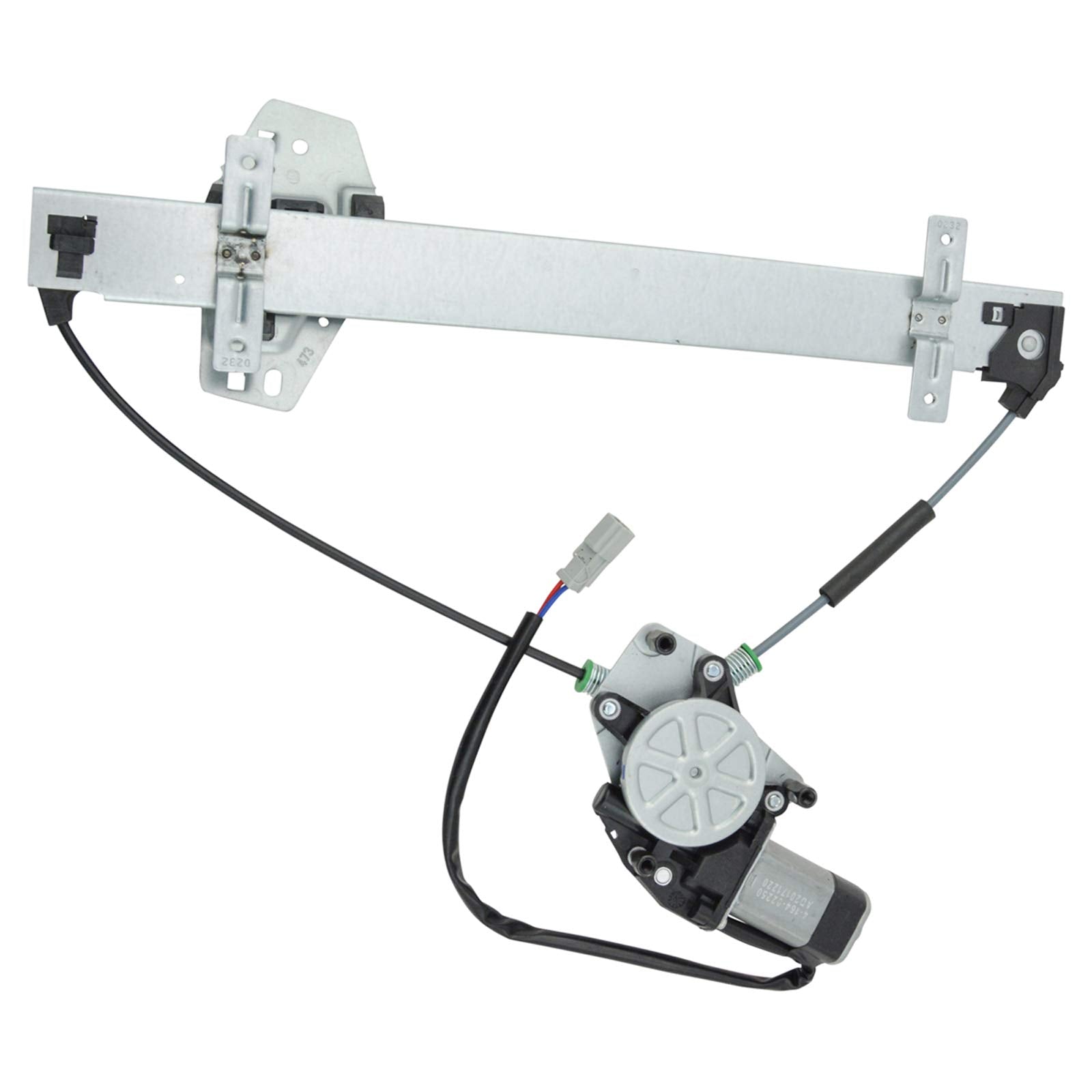 Trq Rear Left Power Window Regulator & Motor Assembly Drivers Side Compatible With 2001-2006 Acura Mdx