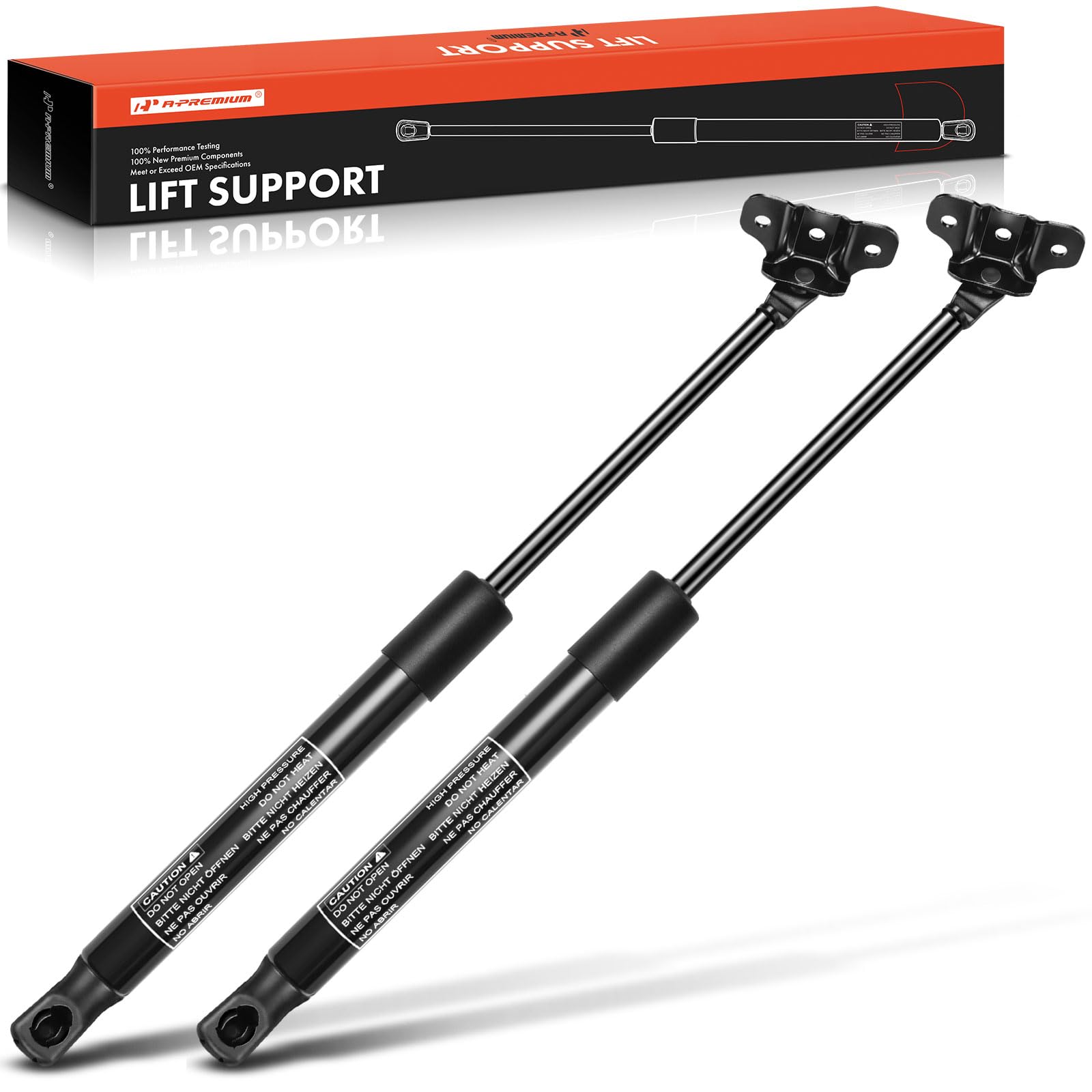 A-Premium Front Hood Bonnet Lift Supports Shock Struts Compatible With Honda Accord 2008 2009 2010 2011 2012 Coupe/Sedan, Replace# 74145Ta1305, 2-Pc Set