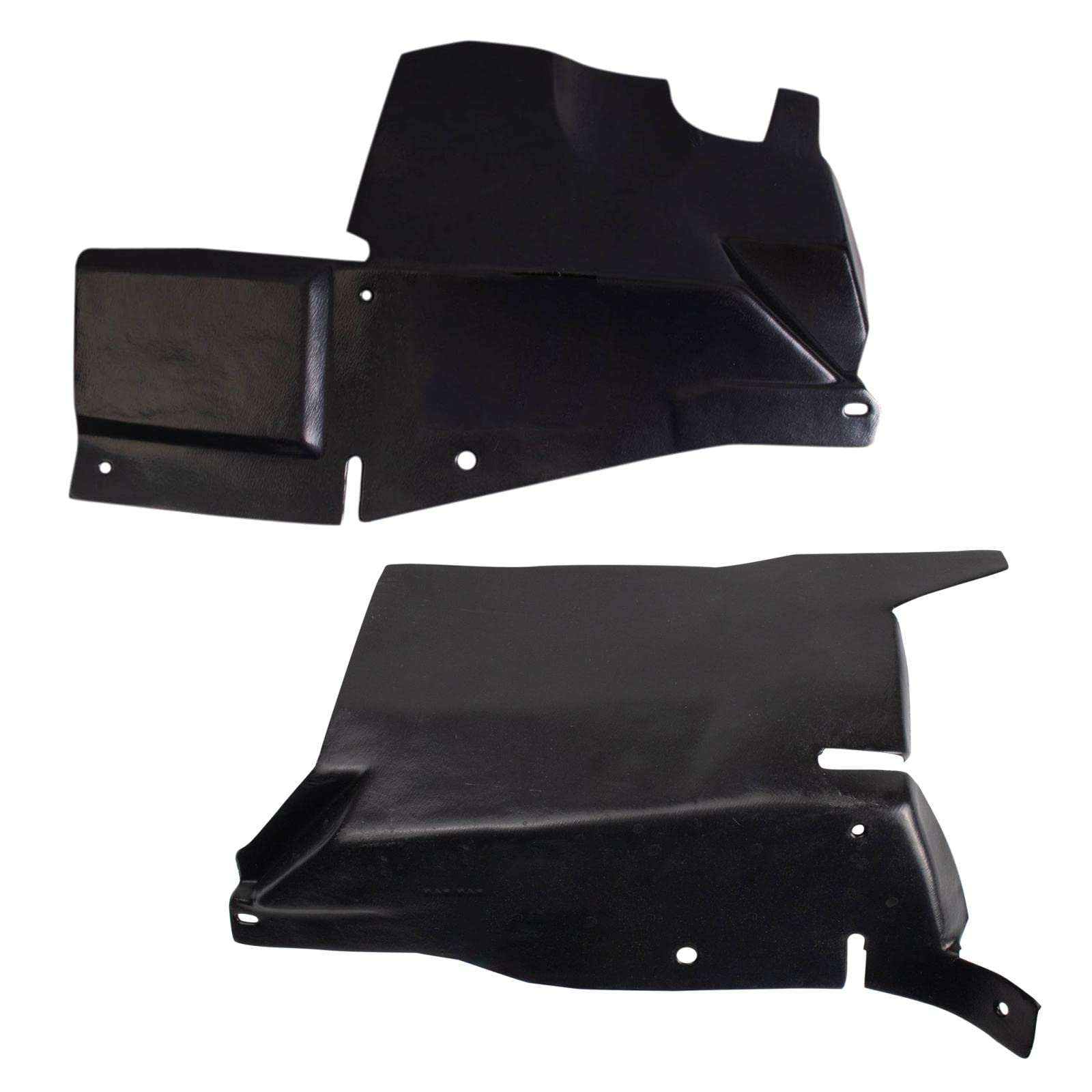 Trq Front Inner Fender Liner Set Compatible With 2005-2009 Buick Lacrosse 2000-2011 Chevrolet Impala 2000-2007 Monte Carlo 2004-