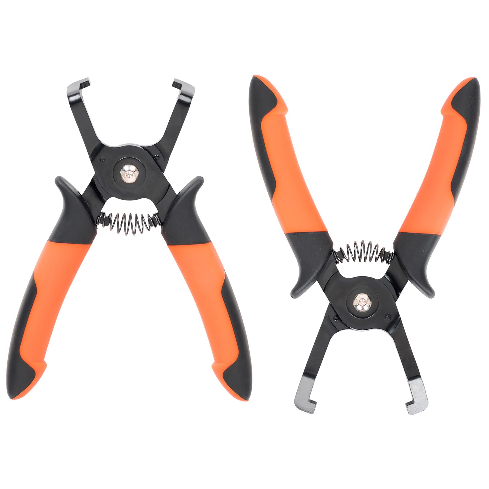 PLATATO 2PCS Disconnect Pliers Set EVAP and Fuel Line Disconnect Tool Set Includes 40 Degree and 85 Degree Automotive Universal 