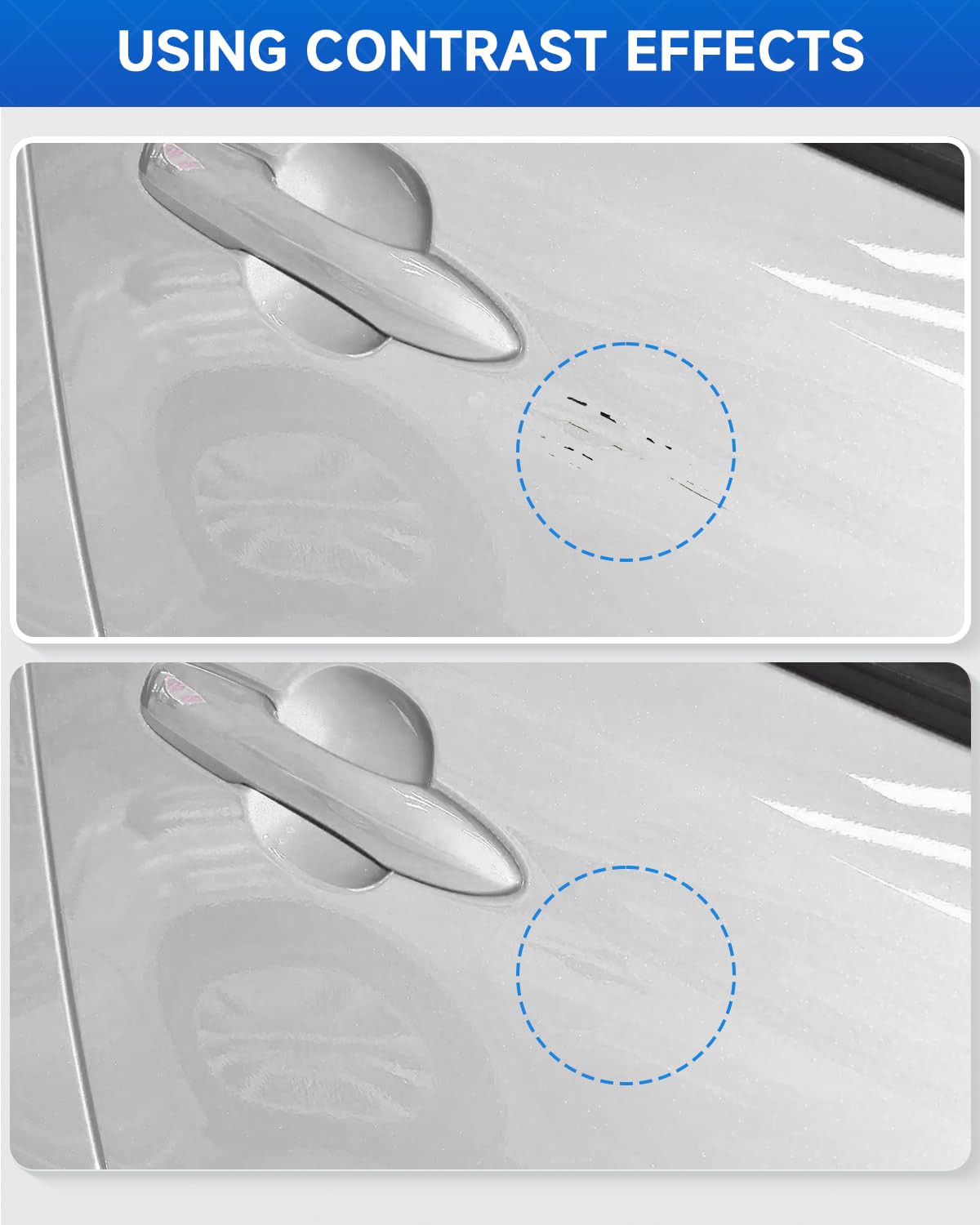 QM1 Cloud White/Fresh Powder Touch Up Paint Compatible with Nissan Exact Match Touch Up Paint Car Scratch Repair