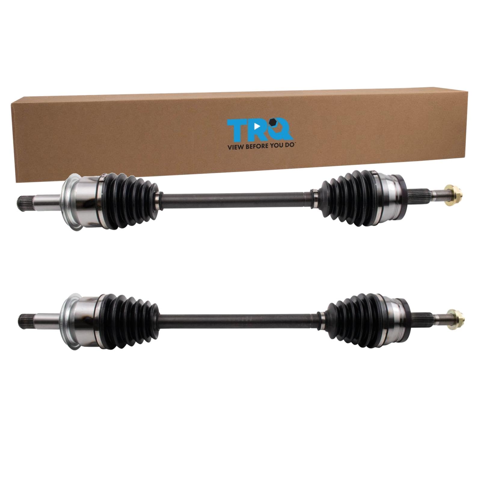 Trq Rear Cv Axle Shaft Assembly Set Compatible With 2005-2008 Chrysler 300 2006-2008 Dodge Charger Magnum