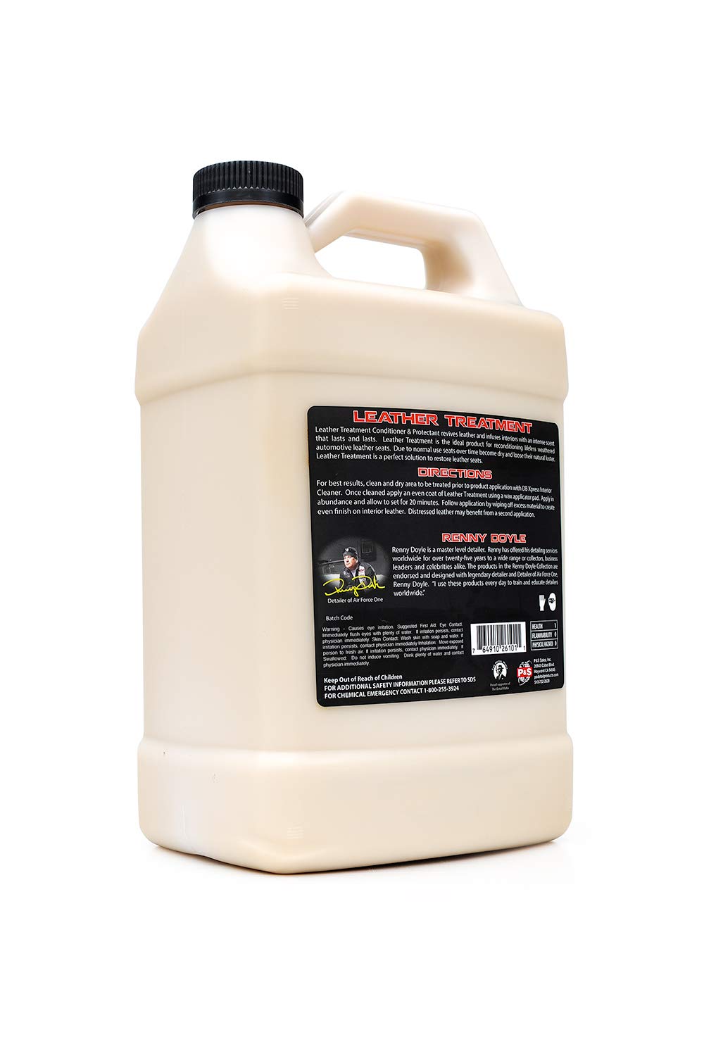 P&S Professional Detail Products - Leather Treatment - Conditioner & Protectant; Revives And Reconditions Leather Interiors, Intense Leather Scent, Uv Inhibitors, Premium Leather Finish (1 Gallon)
