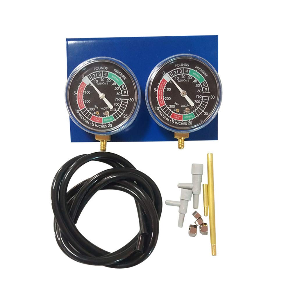 YOUNGL Motorcycle Vacuum Gauge Balancer Tool - Durable Plastic Carb Synchronizer for 2 Cylinder Motorcycles