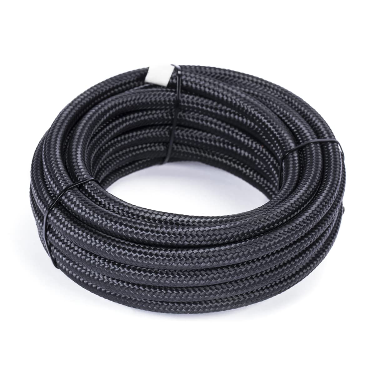 8AN 20FT Fuel Line Hose Kit, Nylon Stainless Steel Braided Fuel Line Oil/Gas/Fuel Hose End Fitting Hose with 10PCS Swivel Fuel H