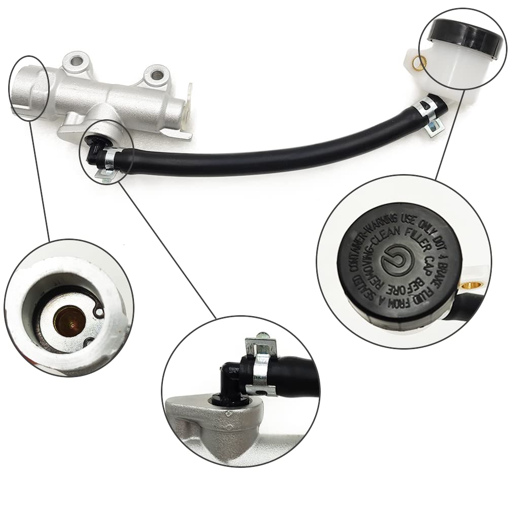 Qymoto Kt196 Brake Master Cylinder For Coleman 196Cc 200Gk Go Kart Brake Pump