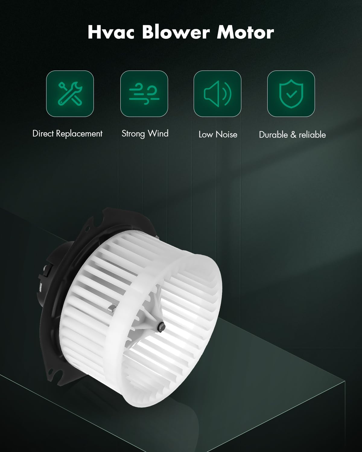 Scitoo 700067 Front Hvac Blower Motor With Fan Cage For Chevy 1996-2023,For Gmc 1996-2023