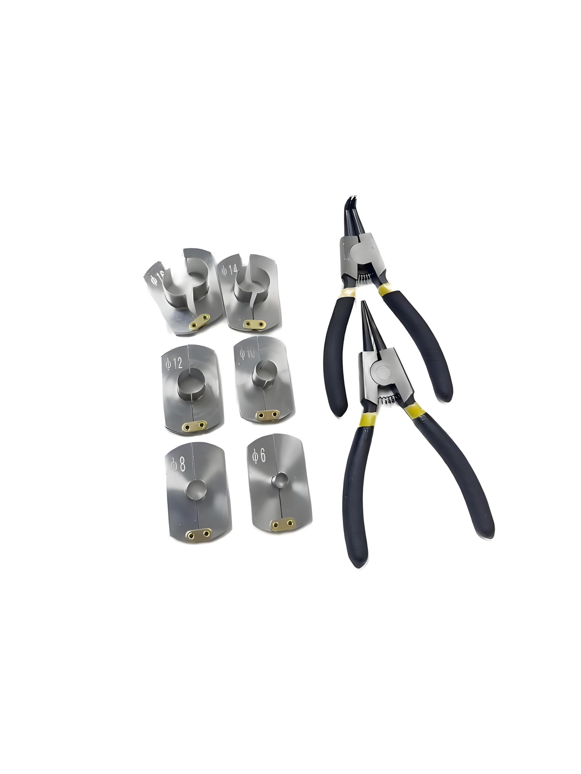Air Hose Removal Tool Set for Volvo and Euro Trucks 6-16mm Stainless Steel 88800414 JD006-1 JD006-2 JD006-3 (One-piece Air Tube 