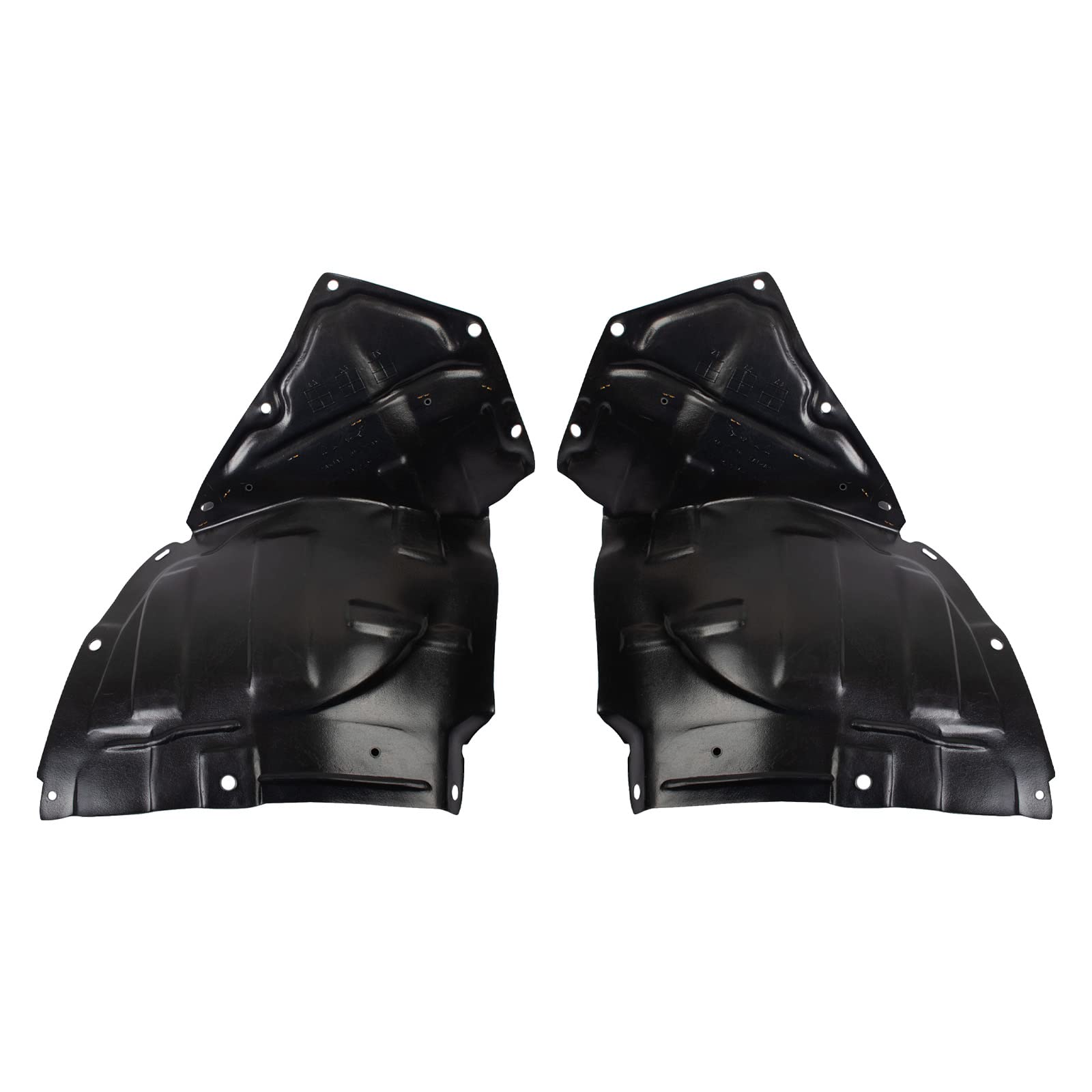 Trq Inner Fender Liner Set Compatible With 2006-2008 Mazda Mx-5 Miata Ma1250102 Ma1251102