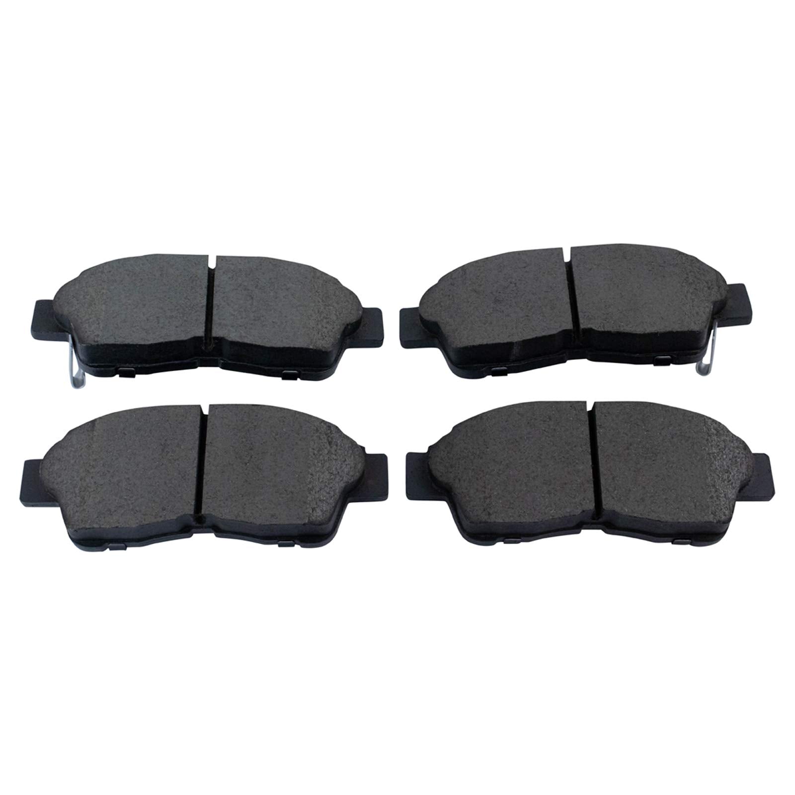 TRQ Front Brake Pads Ceramic Compatible with 1993-1997 Geo Prizm 1992-2001 Toyota Camry 1994-1997 Celica Corolla 1996-2000 RAV4