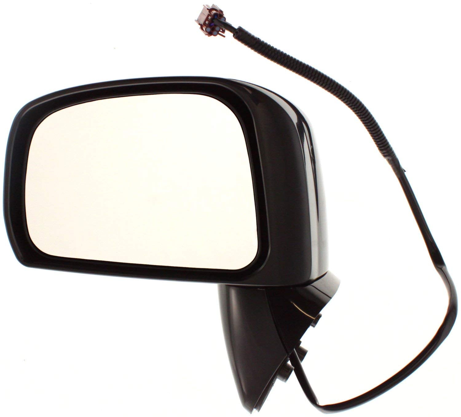 Kool Vue Driver Side Power Mirror for Nissan Versa 2007-2012 Paintable fits 2007-11 Sedan, 2007-12 Hatchback