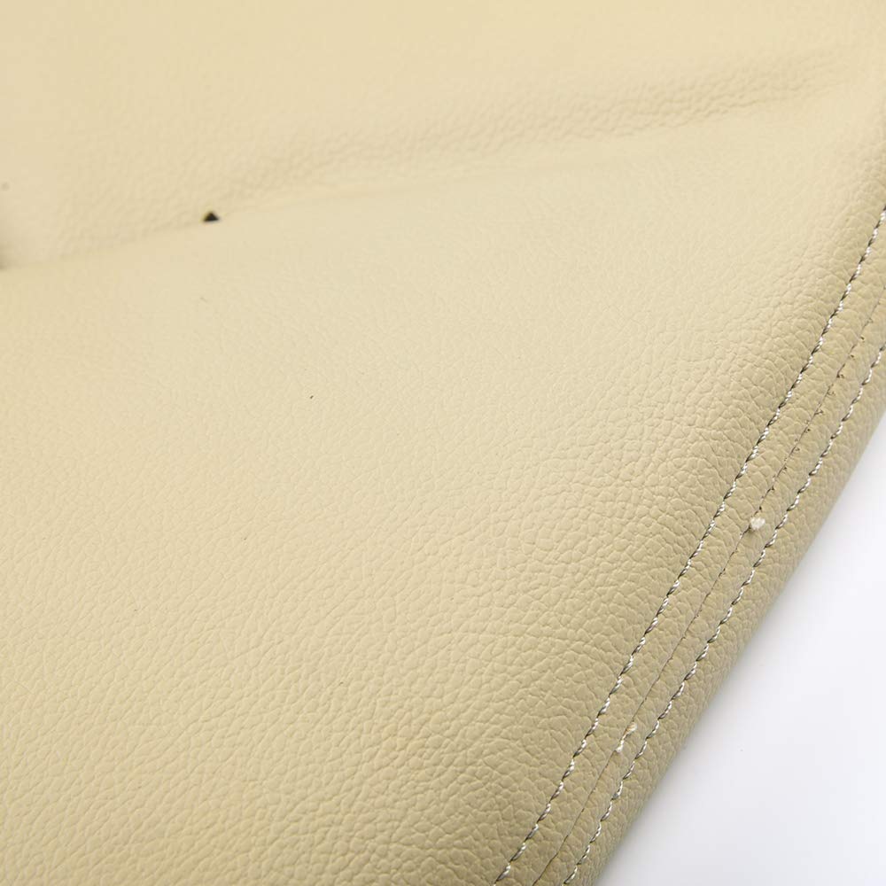 Allgood Armrest Center Console Lid Cover Compatible With Chevy Tahoe Suburban 2007-2013 Leather Beige