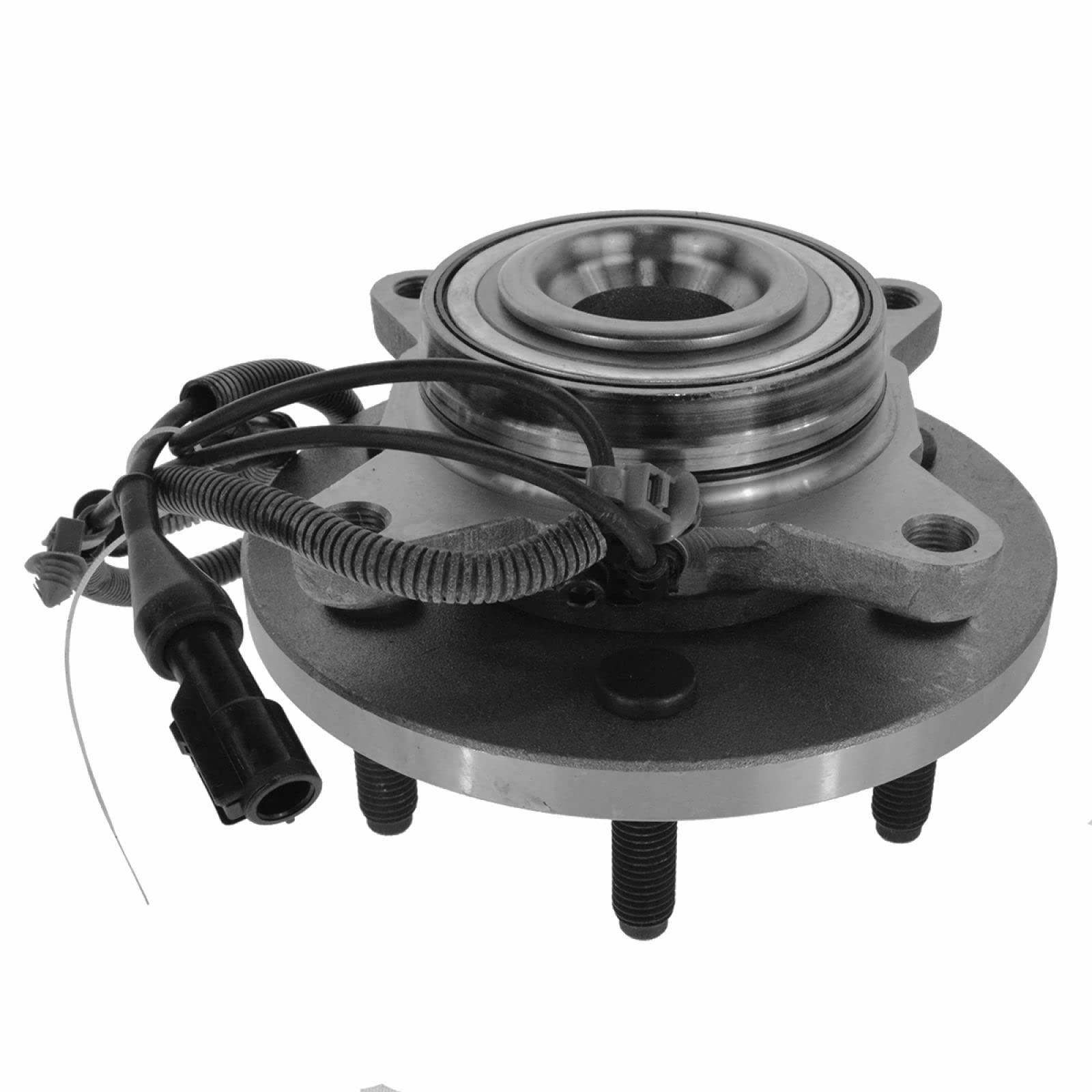 Trq Front Wheel Bearing & Hub Assembly With Abs Sensor Compatible With 2009-2010 Ford F-150