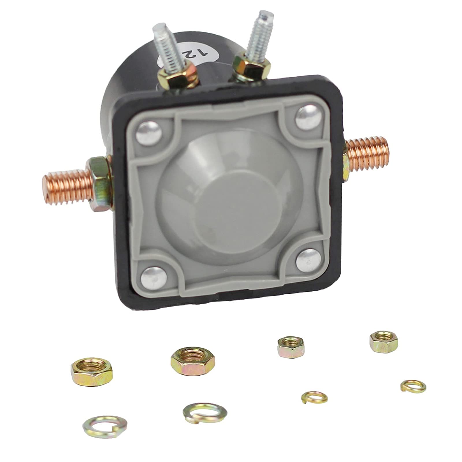 Starter Solenoid Relay Compatible With Mer-Cury Marine Johnson Omc Evinrude Outboard 25661 25661-1 8761053 895857 8976545 508905 18-5836 Sw661 383622 185808 0395419 582708 586180 47886 47886T Smr6003