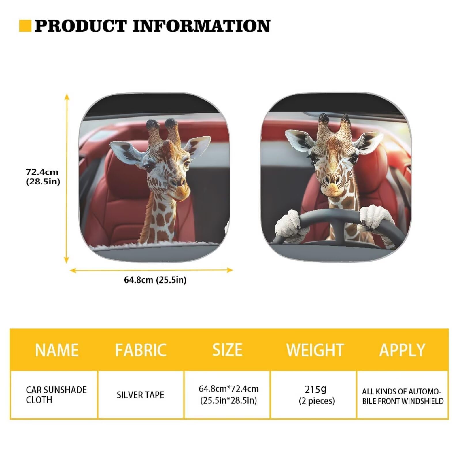 Renewold 2Pcs Sunshade For Car Windshield Reflective Blocks Heat Sunlight Foldable Sun Shade Shield Summer Car Accessories Keep