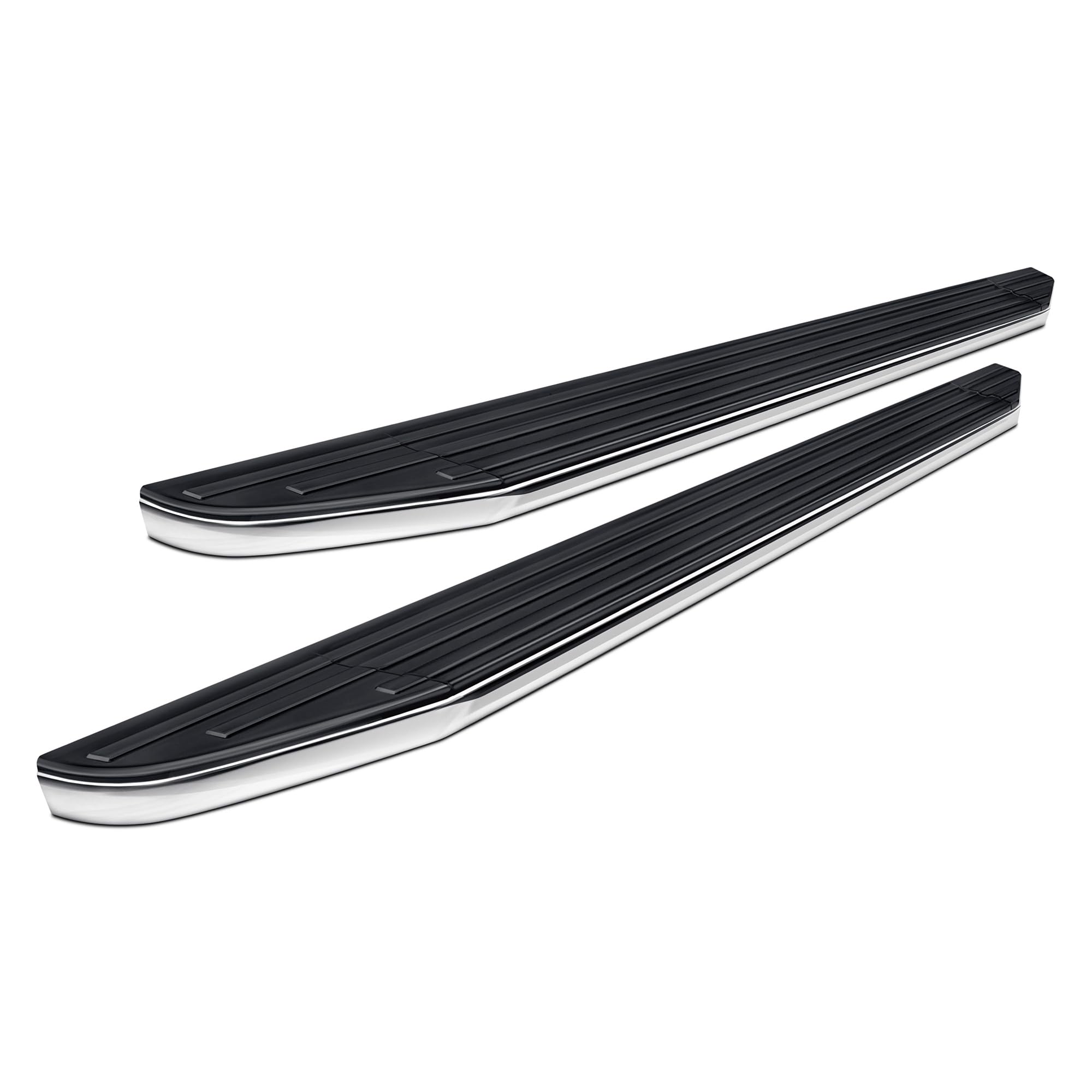 Black Horse Premium Running Boards Black Compatible With 2014-2019 Toyota Highlander-Pr-Tyhg-Bc-14