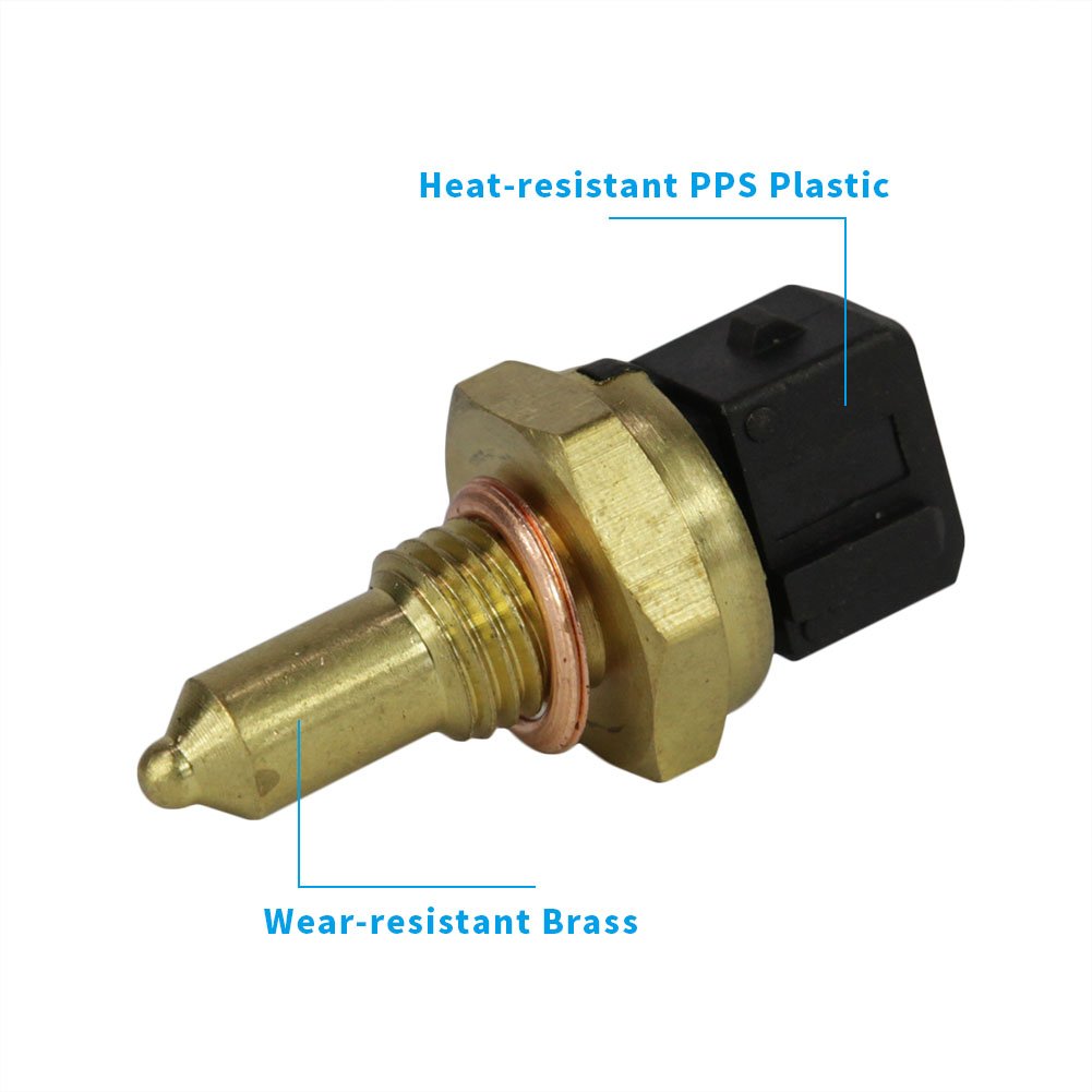 Doicoo Engine Coolant Temperature Sensor 13621433076 Compatible With Bmw 320I 323Ci 325Ci 325I 325Xi 328Ci 328I 330I 330Xi 335D 335Is 335Xi 525I 525Xi 528I 528Xi 530I 530Xi 535I 535Xi 540I 545I