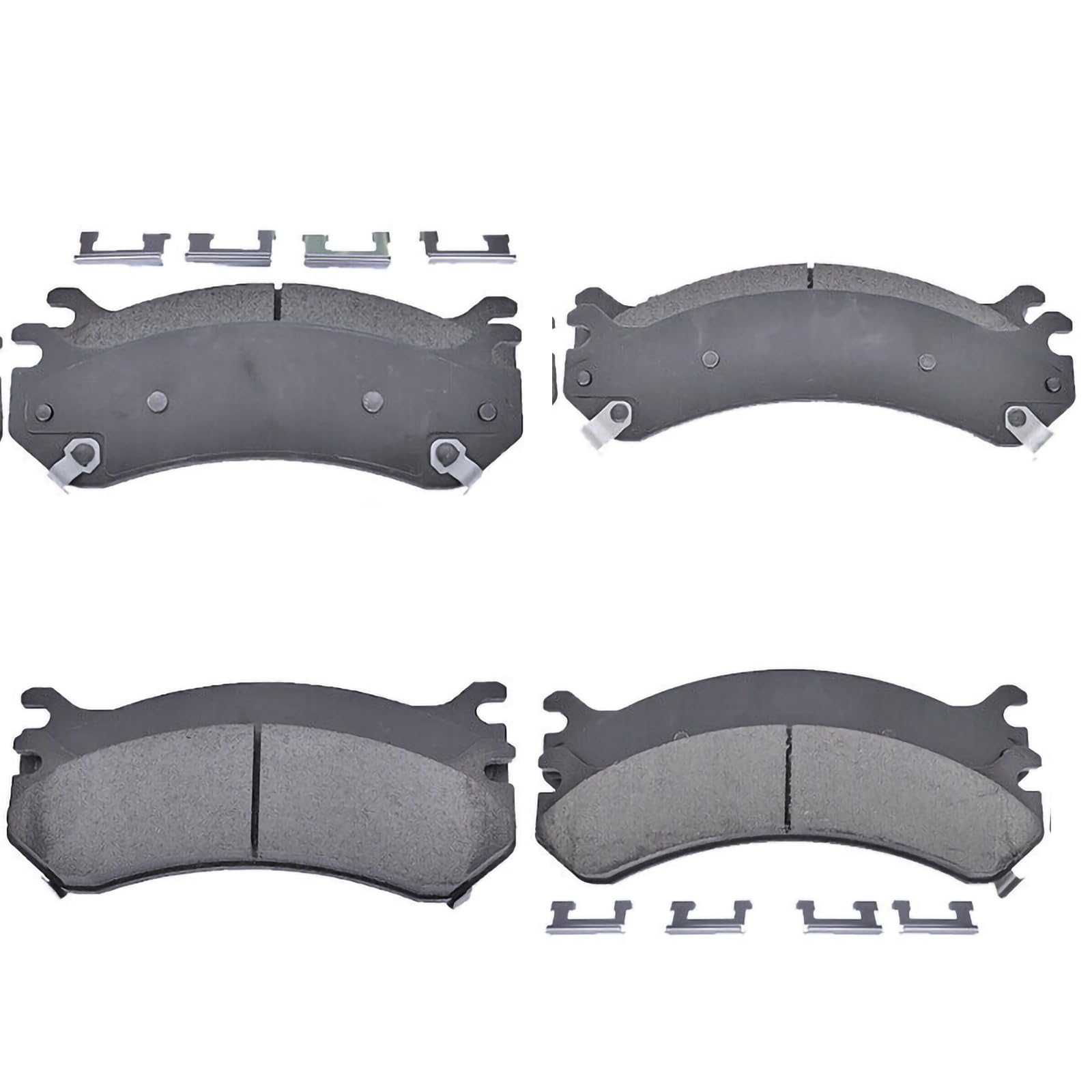 EXPPOWER ceramic brake pads front and rear for GMC Silverado Sierra Chevrolet 2500 3500 HD