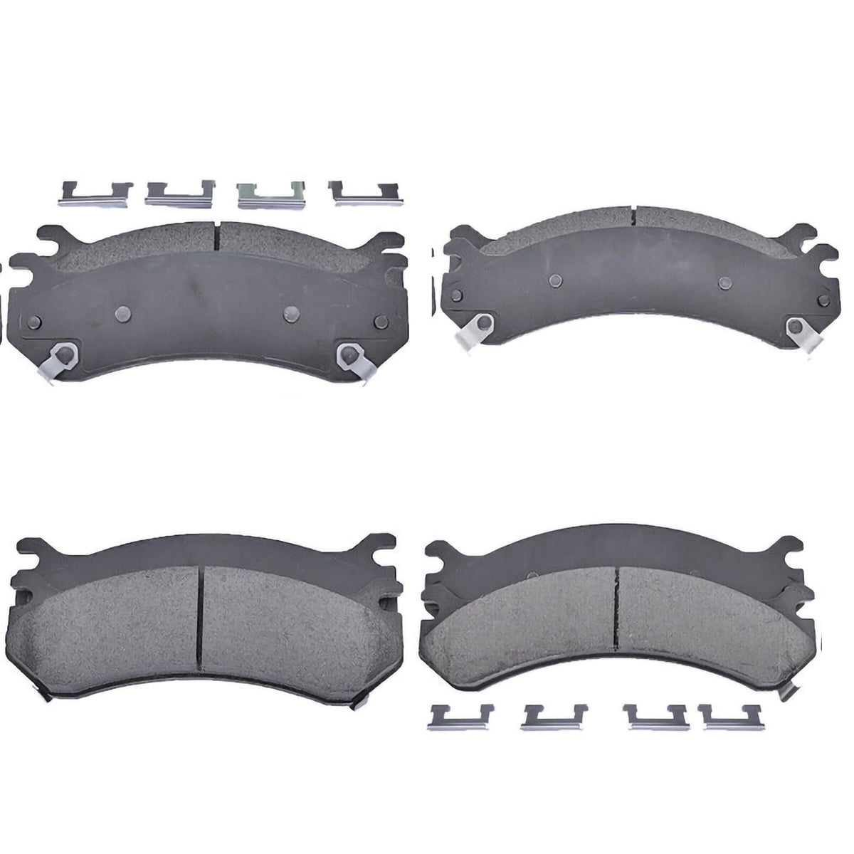 EXPPOWER ceramic brake pads front and rear for GMC Silverado Sierra Chevrolet 2500 3500 HD