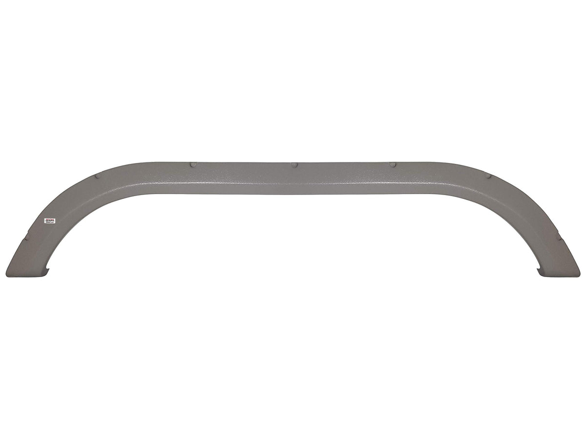 Icon 01797 Tandem Axle Fender Skirt Fs1756 For Carriage - Mauve Gray