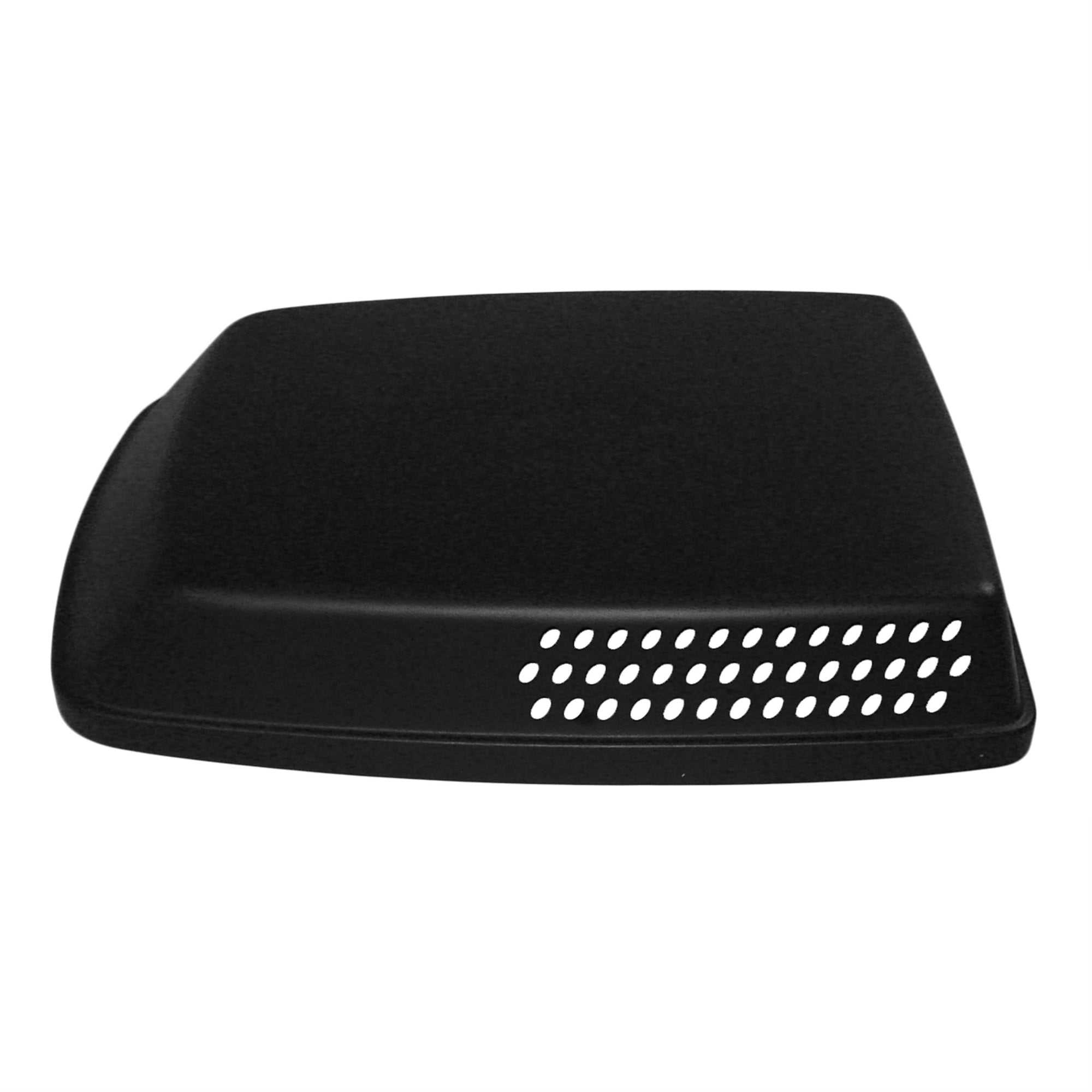 Icon 01915 Air Conditioner Shroud For Dometic Penguin Duo-Therm With Driver'S Side Venting - Black