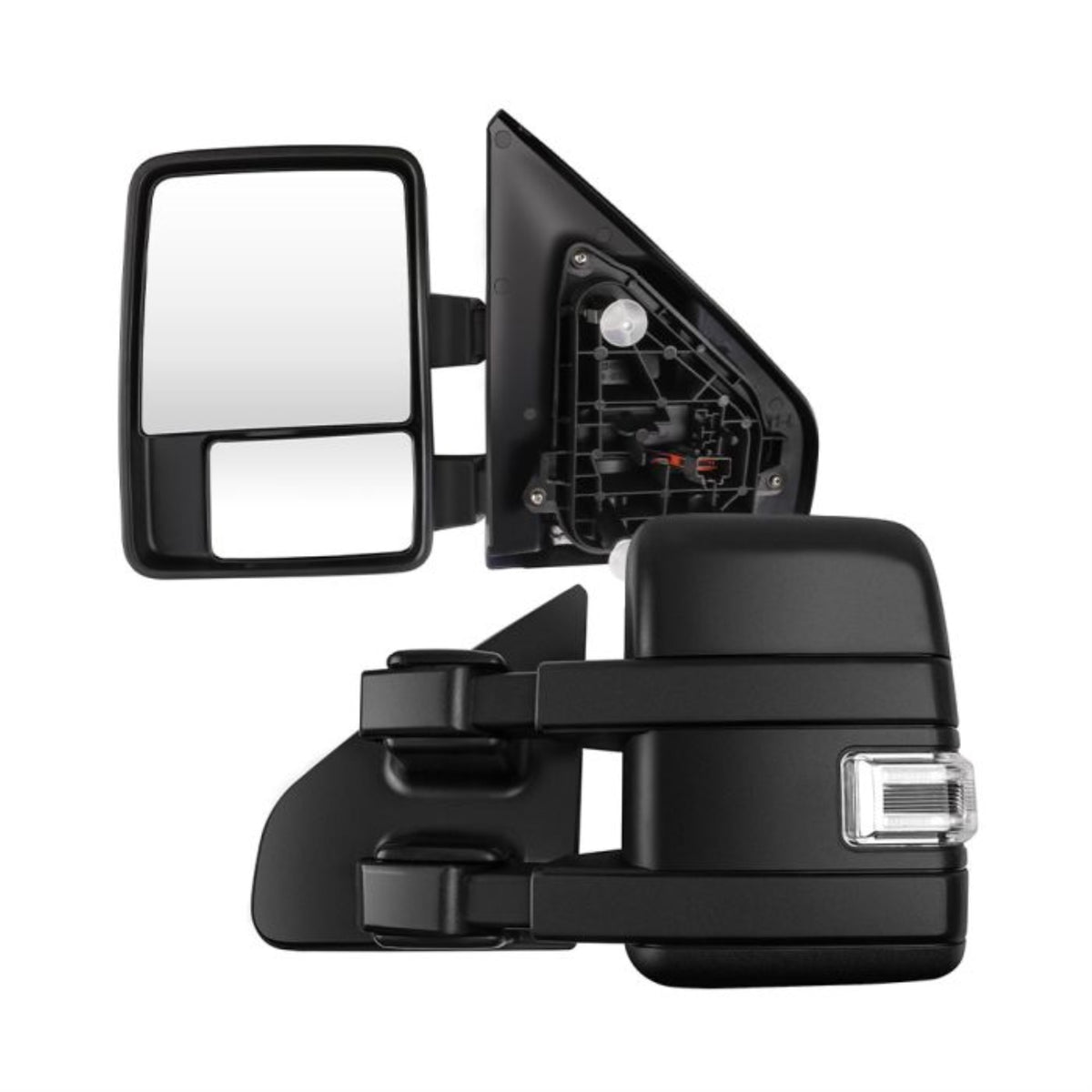 2004-2014 Ford F150 Towing Mirrors Power Heated Puddle Light Turn Signal Pair