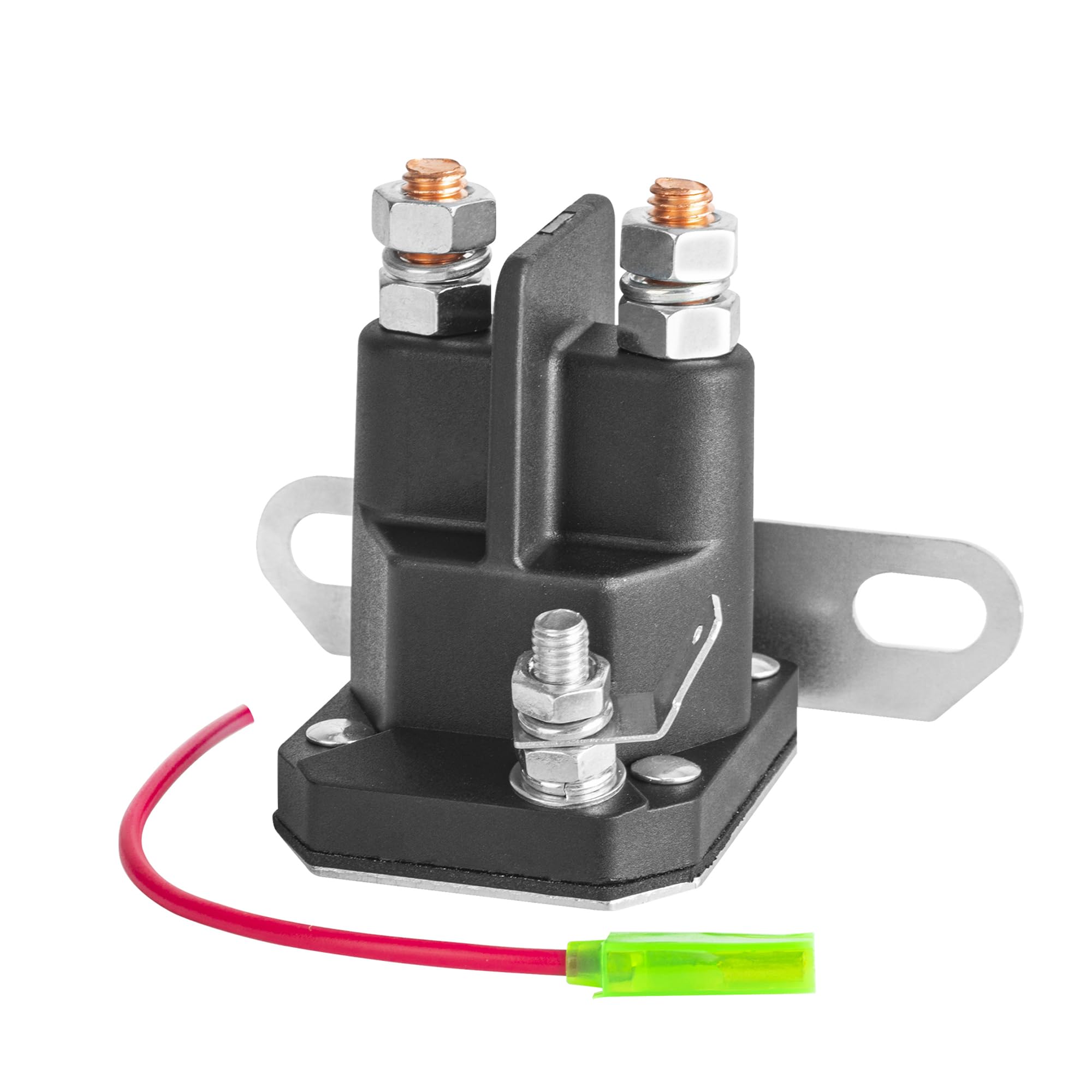 12V Starter Solenoid With Control Wire Compatible With Trombetta Hustler Zero Turn Lawn Mower Replaces Starter Relay Solenoid Pa