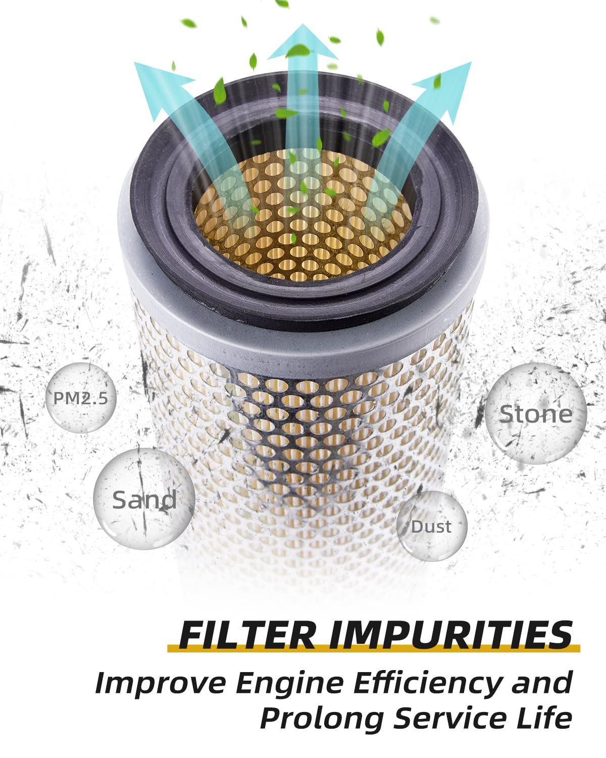 Replacement Part For Intake Air Filter Compatible With For Polaris Ranger 400 500 700 800 Part # 7081308