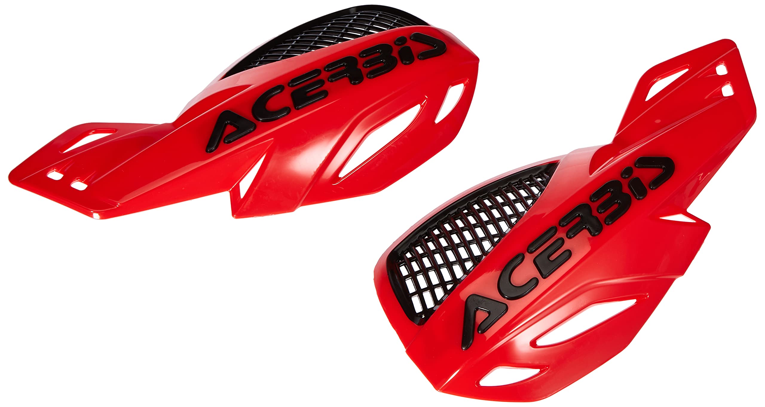 Acerbis Uniko Vented Handguards - Red (2072670004)
