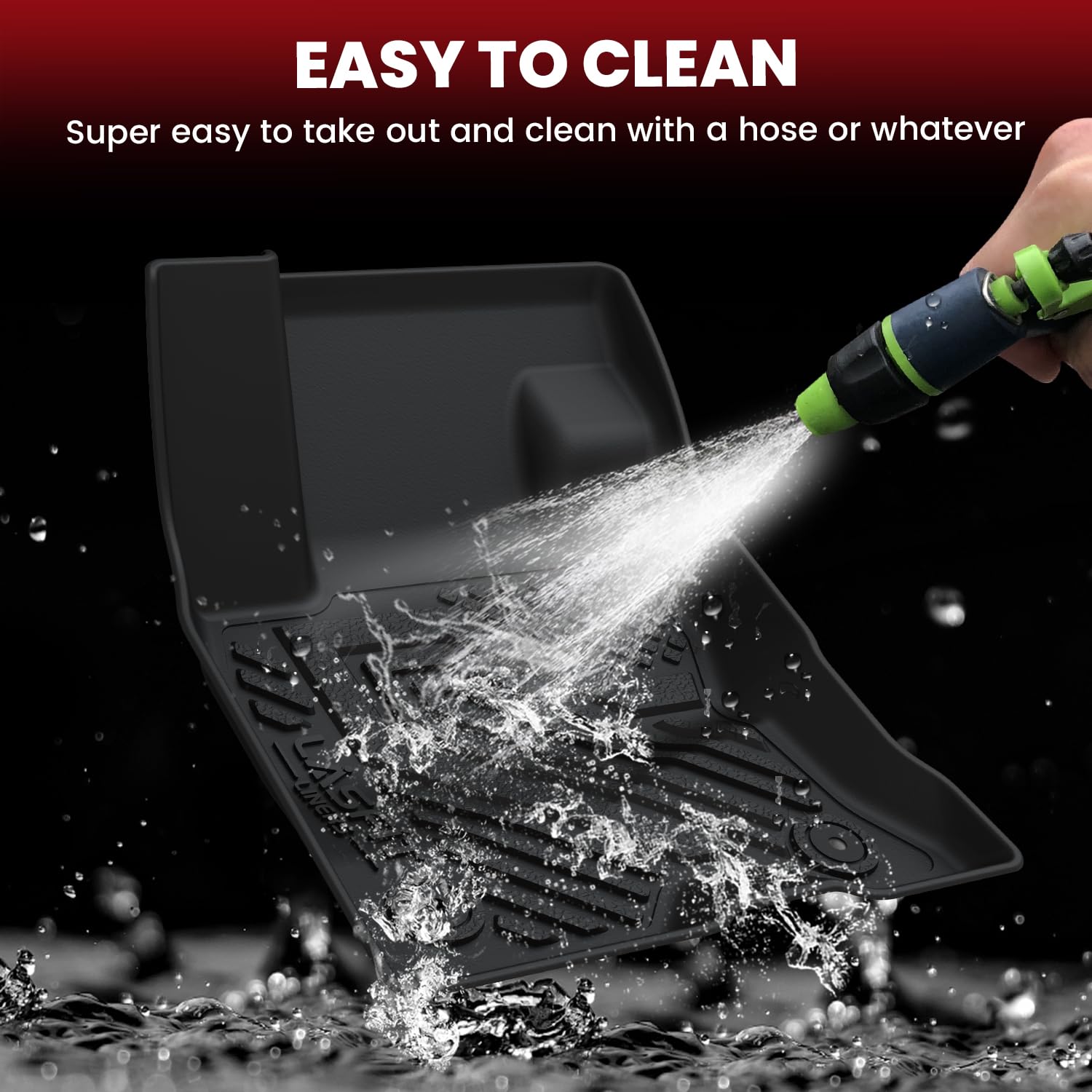 Lasfit Floor Mats And Cargo Liner For Ford Escape Hybrid 2020-2025(Not For Gasoline Models) All Weather Protector Tpe Custom Fit